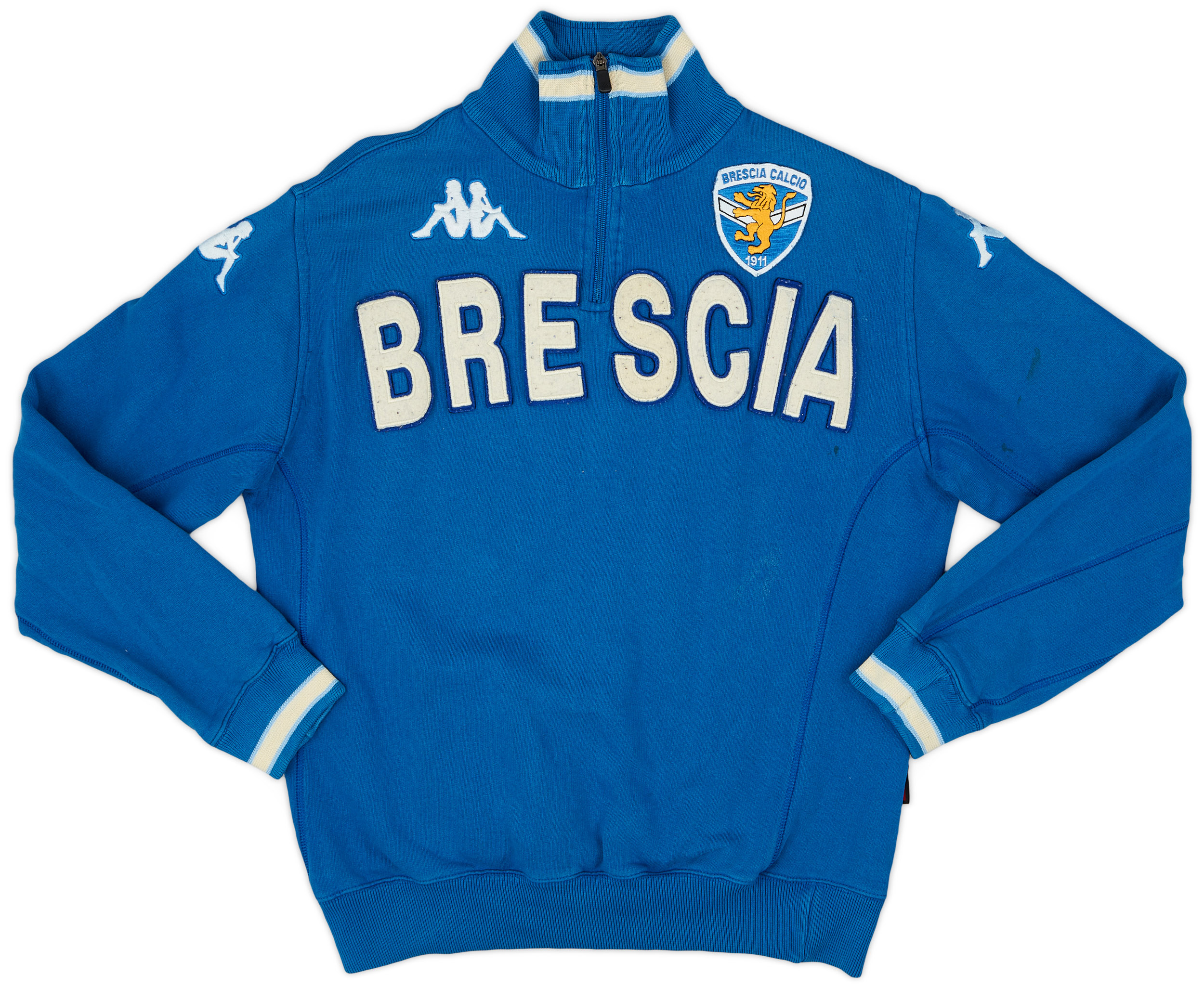 200304 Brescia Kappa 1/4 Zip Sweat Top 6/10 (S)