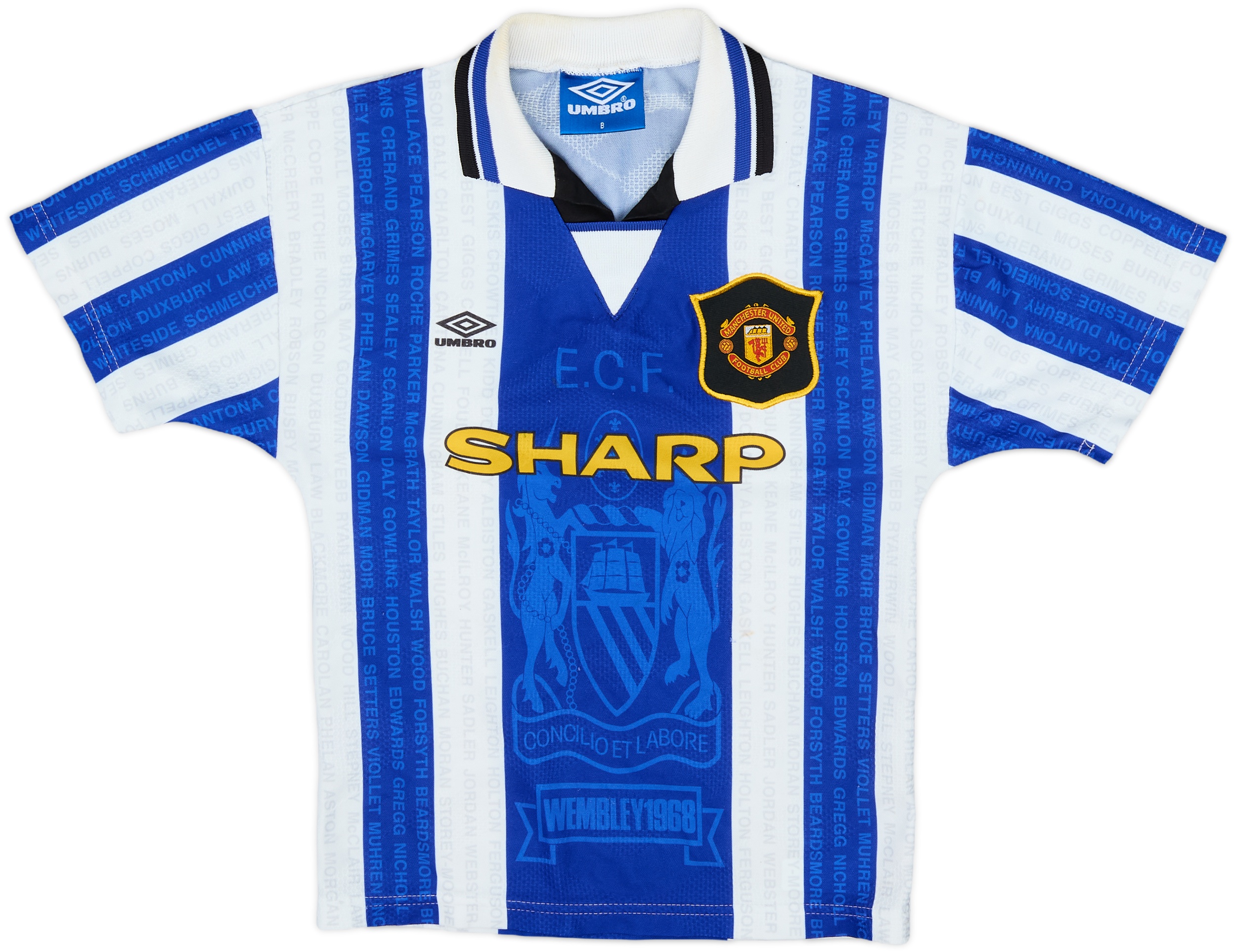 1994-96 Manchester United Third Shirt - 8/10 - (S.Boys)