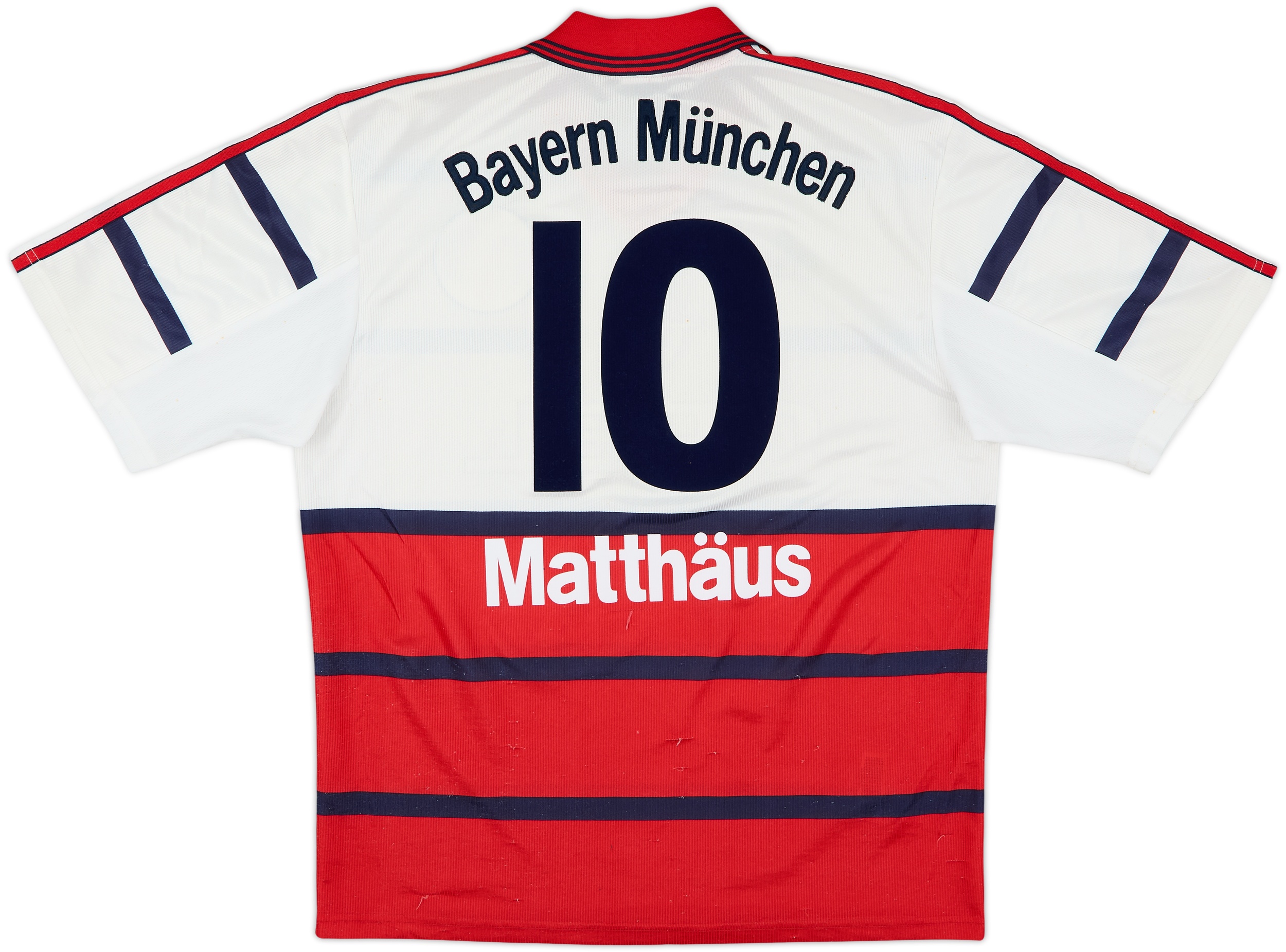 FC Bayern München   98-00 AWAY Matthäus 1998-00 Bayern Munich Away Shirt Matthaus #10 - 8/10 - (M)