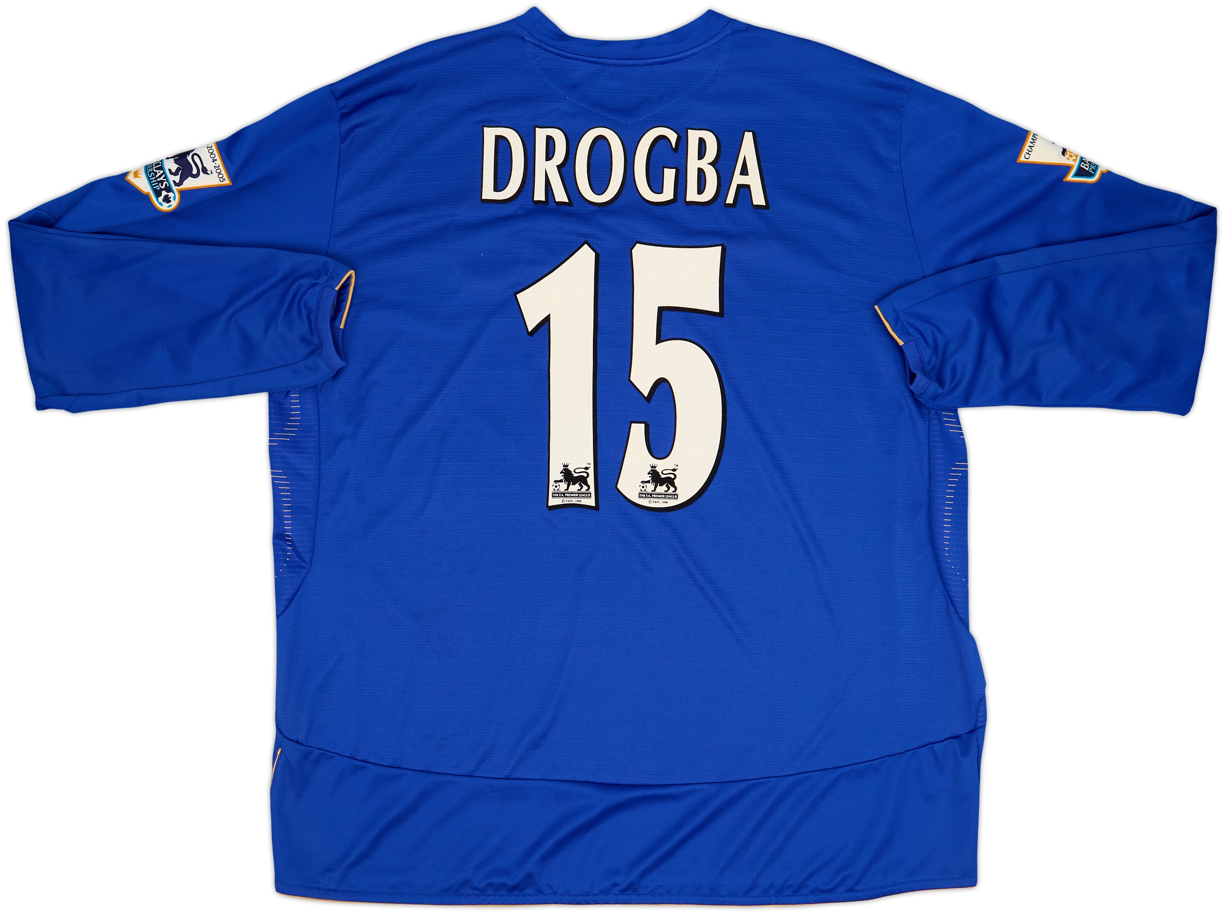 Maillot Chelsea FC 2005 Centenaire – Didier Drogba #15 – Vintage
