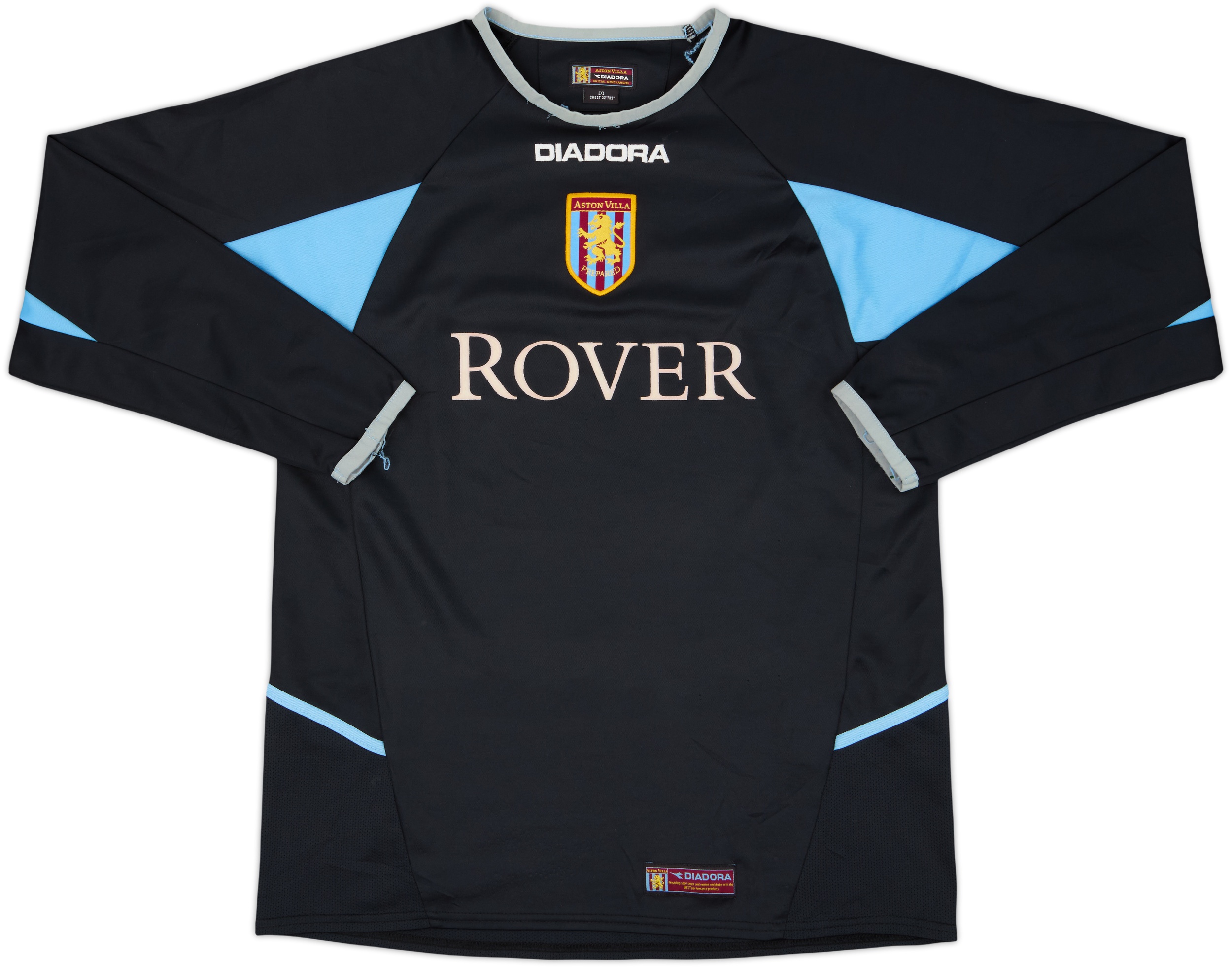 2003-04 Aston Villa GK Shirt - 6/10 - (XL.Boys)