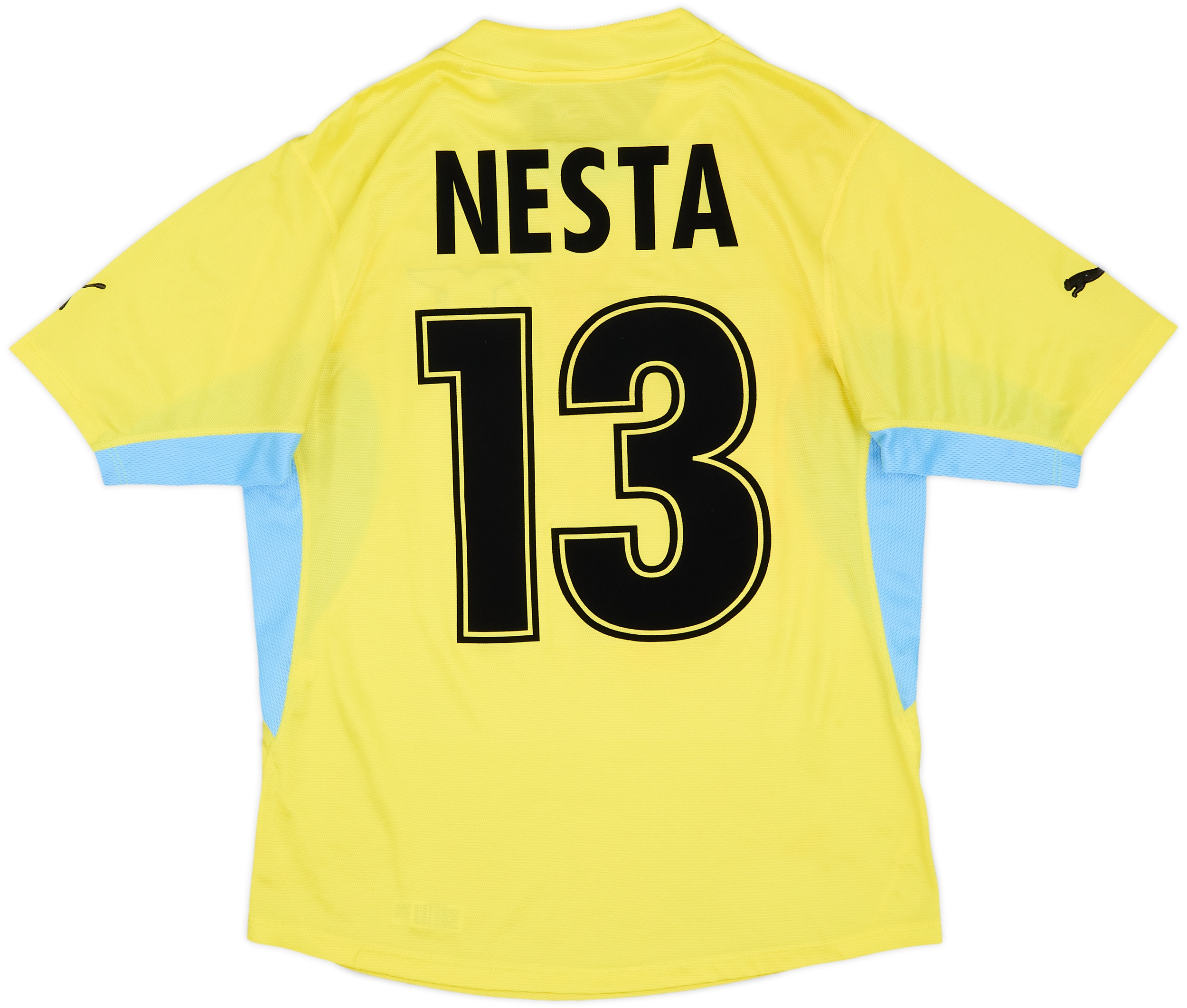 2001-02 Lazio Away Shirt Nesta #13 - 7/10 - (M)