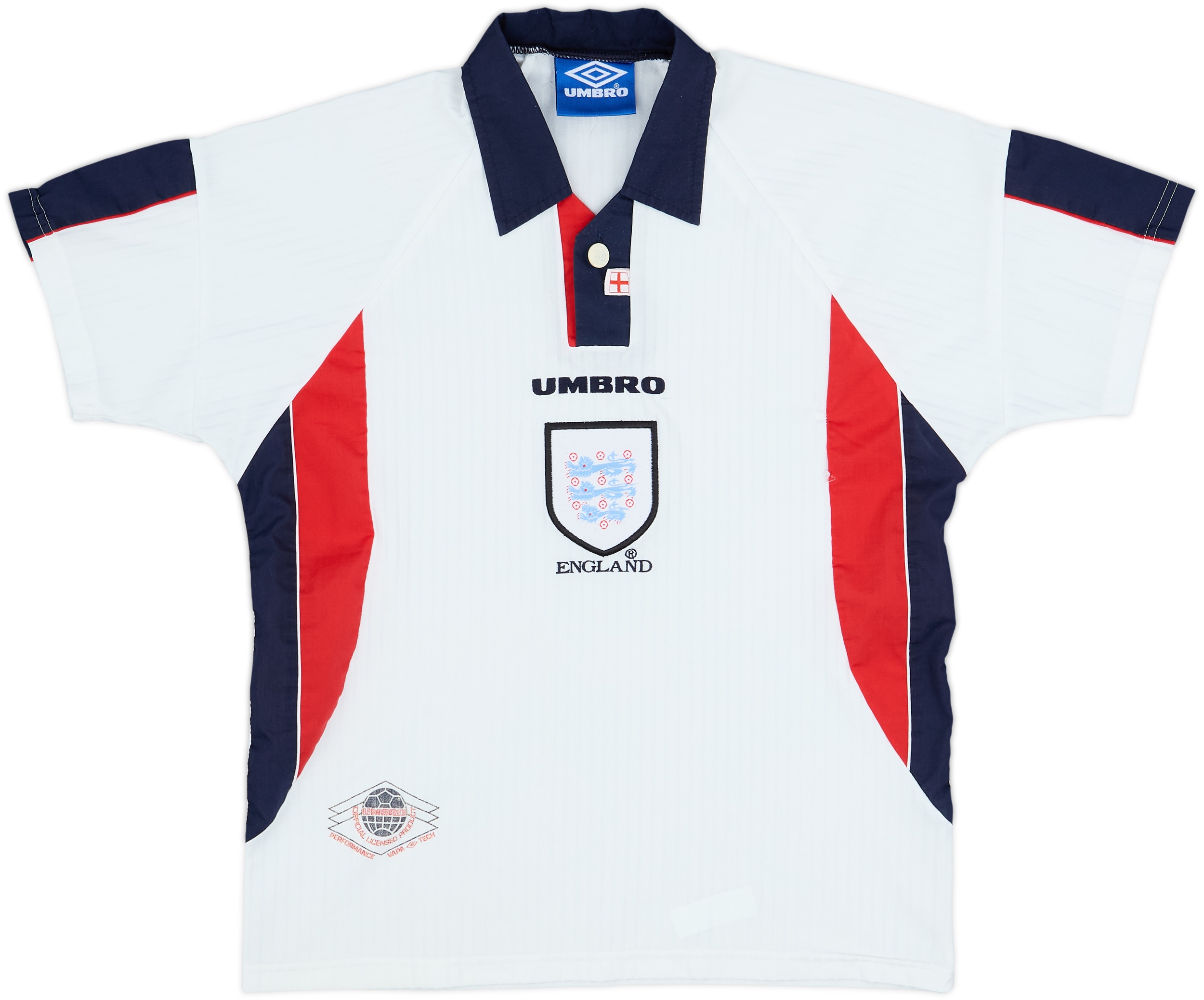 1997-99 England Home Shirt - 8/10 - (L.Boys)