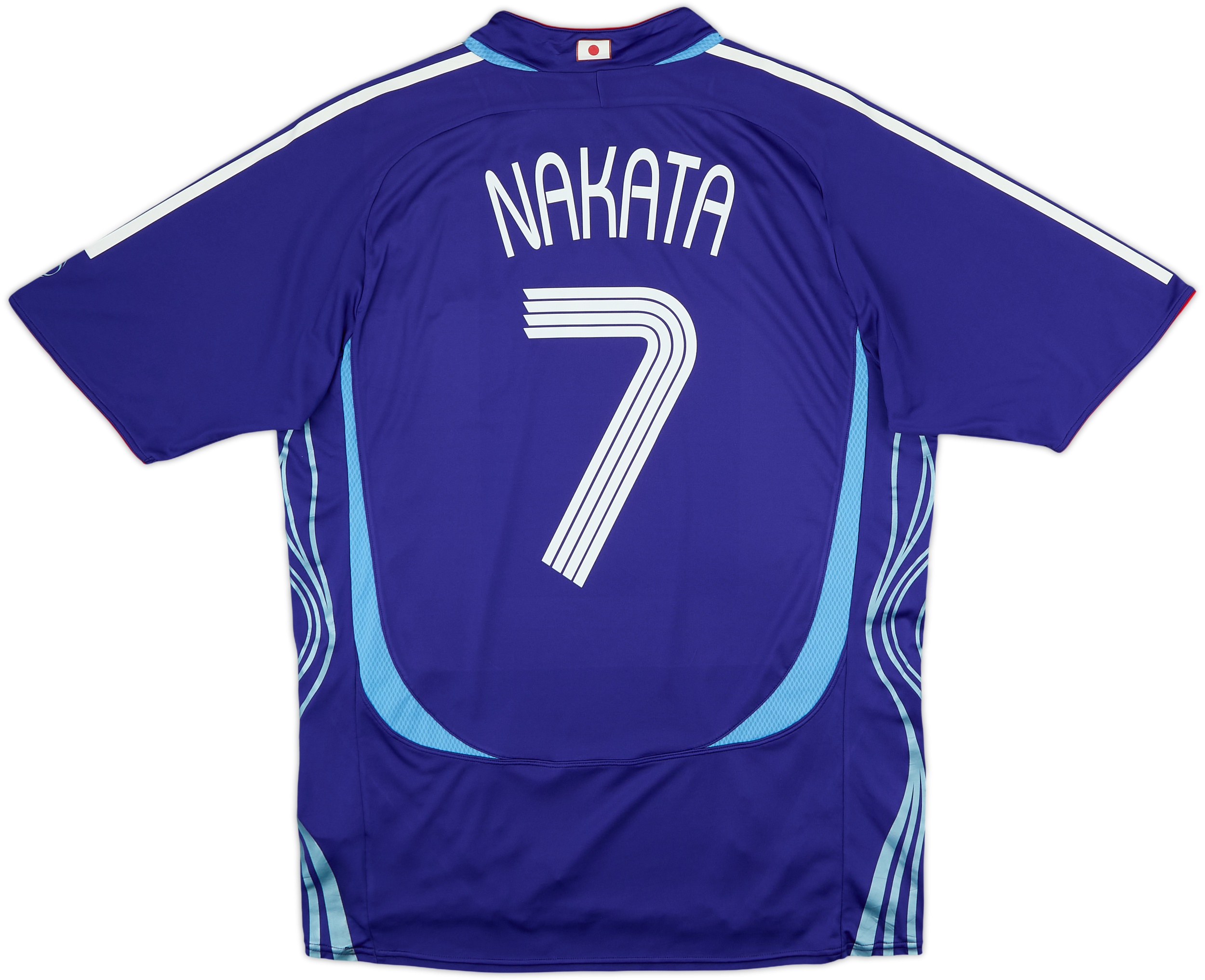 2006-08 Japan Player Issue Home Shirt Nakata #7 - 8/10 - (XL)
