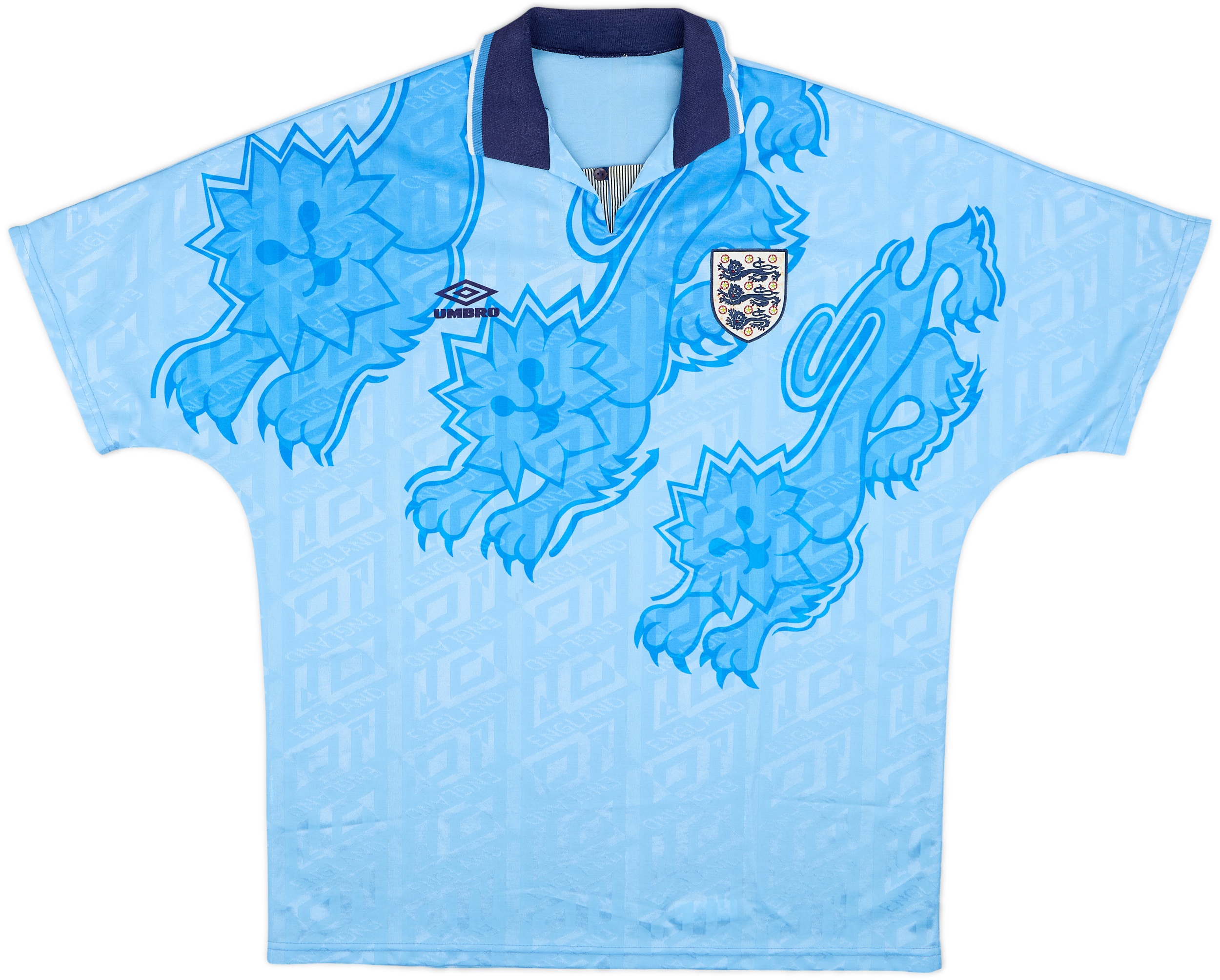 1992-93 England Third Shirt - 8/10 - (XL)