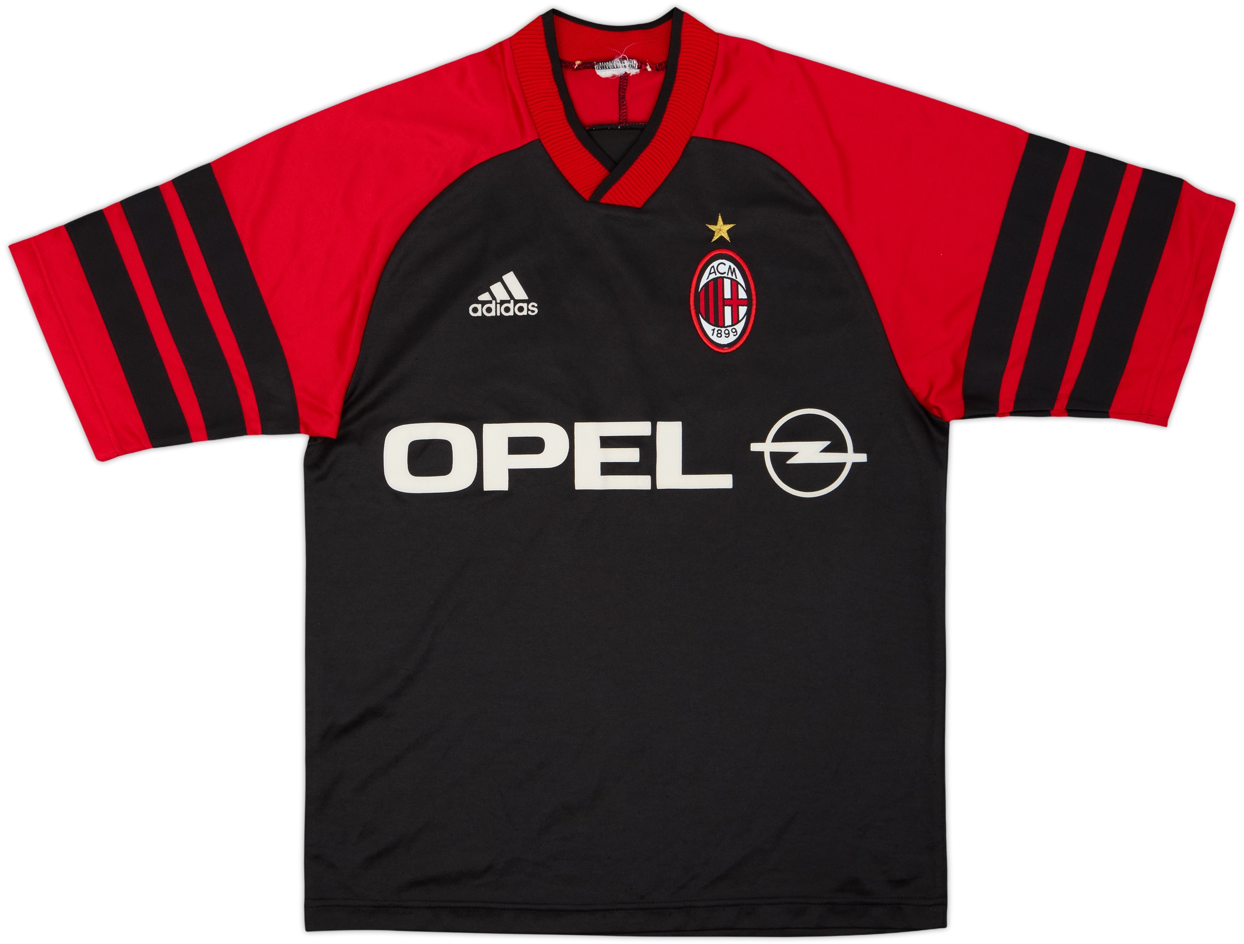 1998-99 AC Milan adidas Training Shirt - 8/10 - (M)