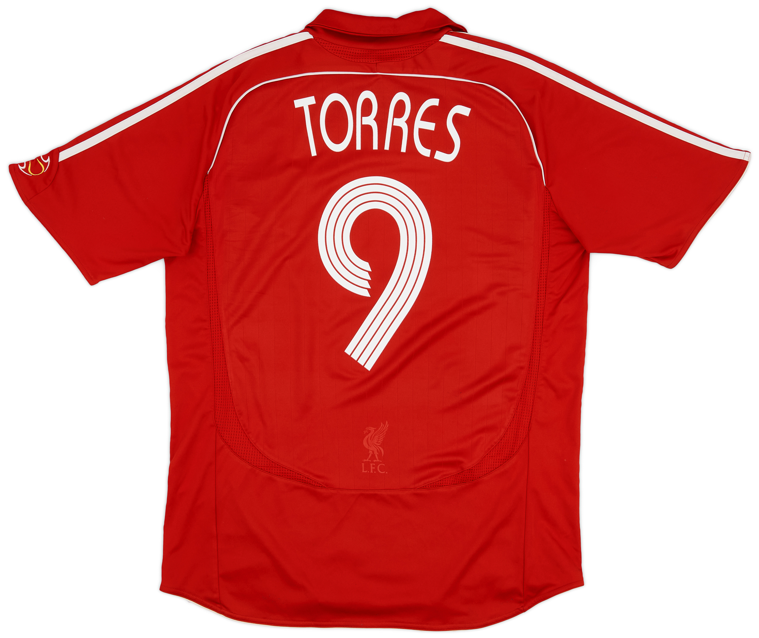 09-10 リバプール トーレス 9番 長袖 シャツ TORRES ☆ホットスタイル☆リバプール No.9 トーレス 長袖 08-09リバプール(A