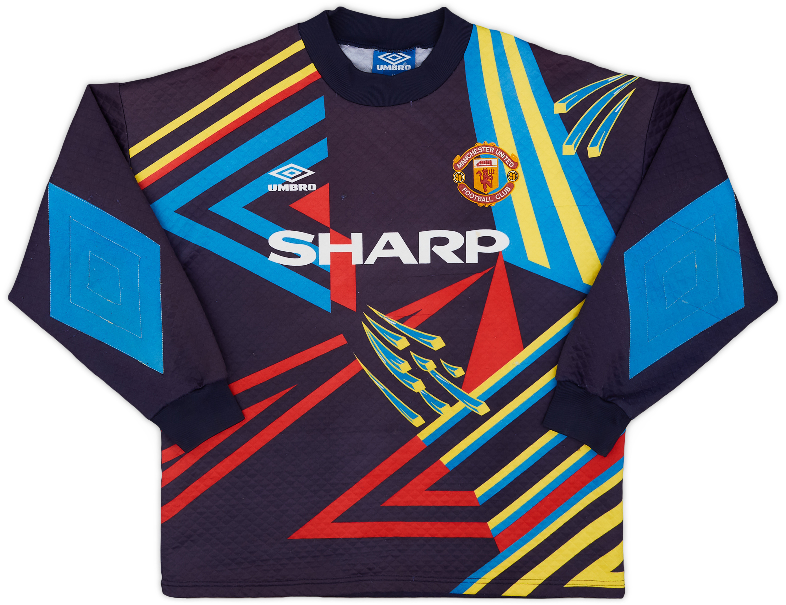 1992-93 Manchester United GK Shirt #1 (Schmeichel) - 8/10 - (M)