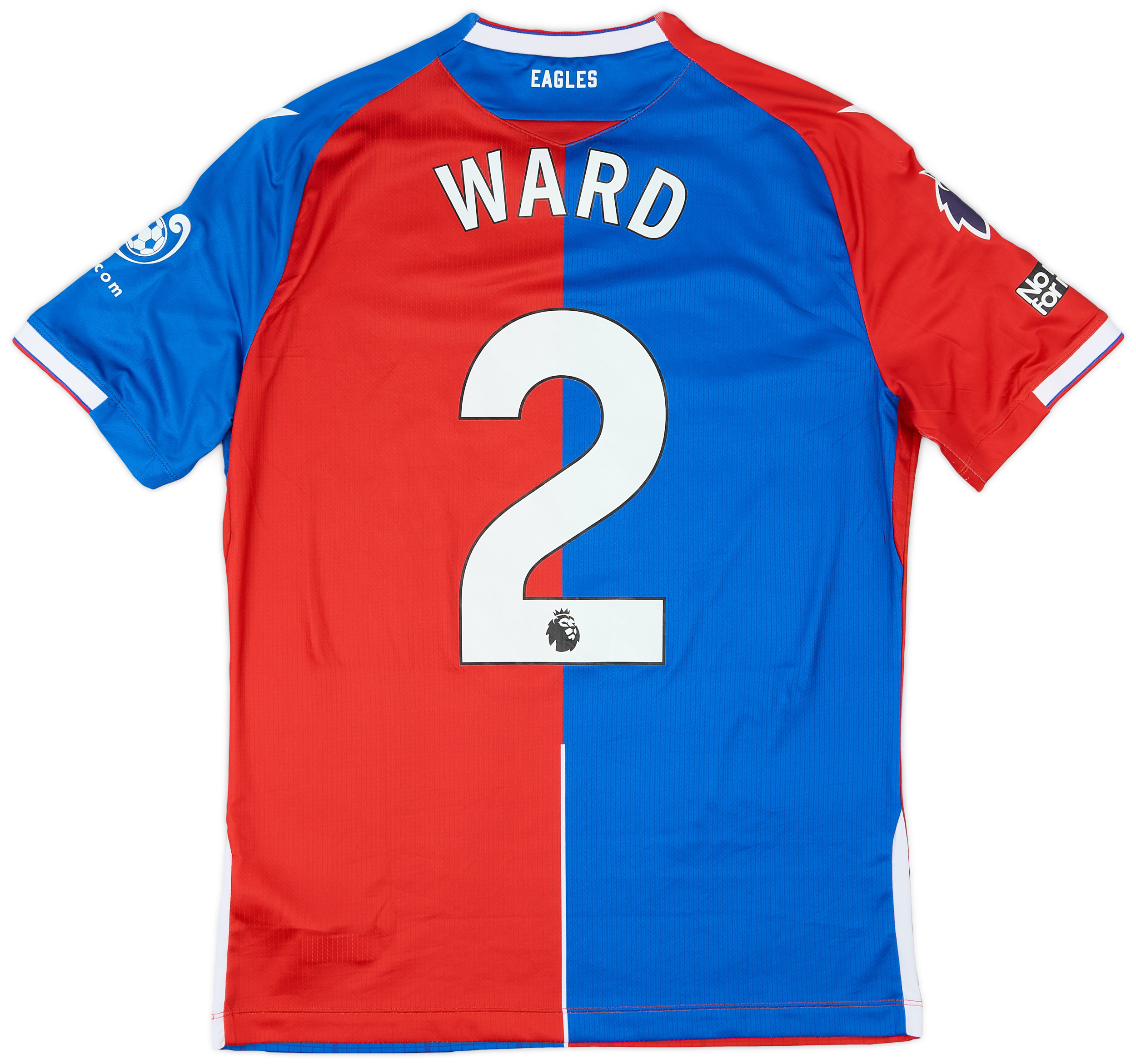 2023-24 Crystal Palace Match Issue Home Shirt Ward #2