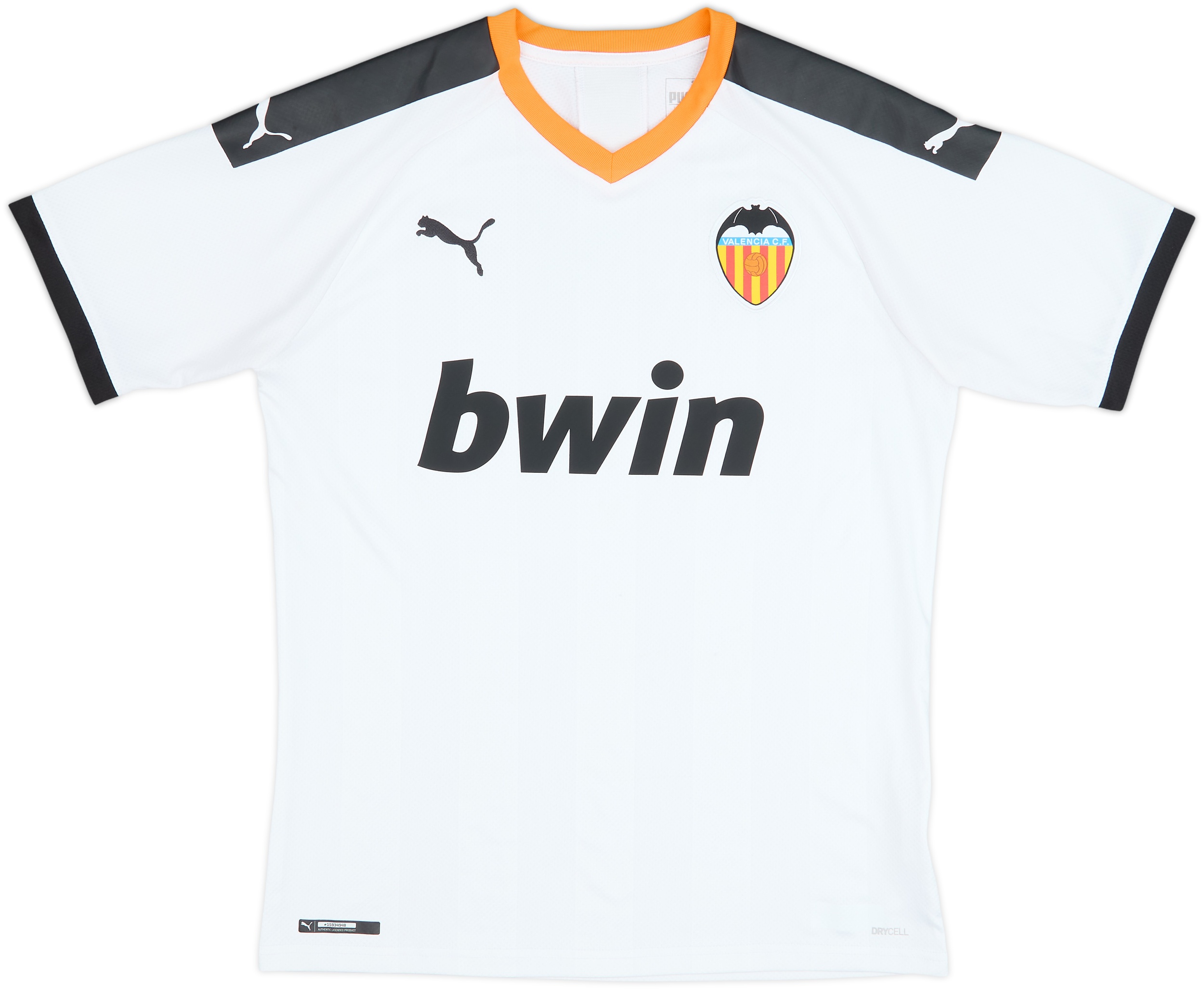 2019-20 Valencia Home Shirt - 8/10 - (M)