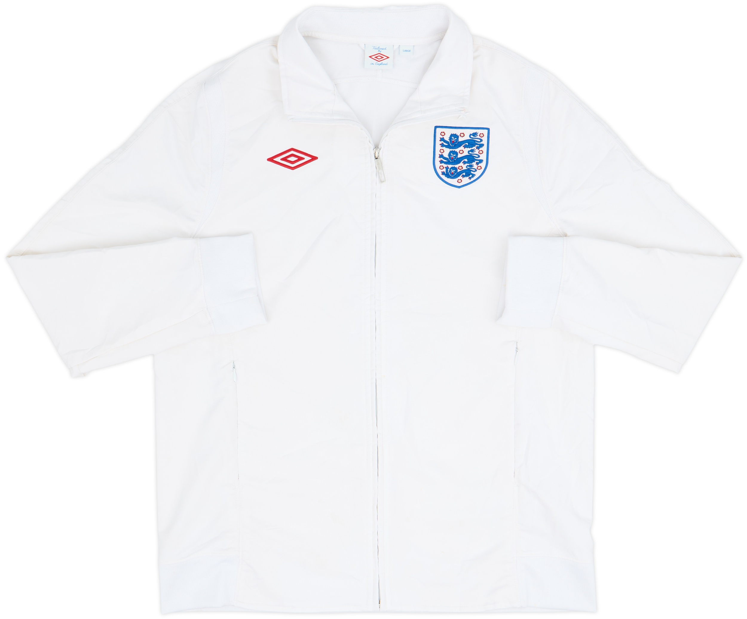 2010-11 England Umbro Track Jacket - 7/10 - (L)