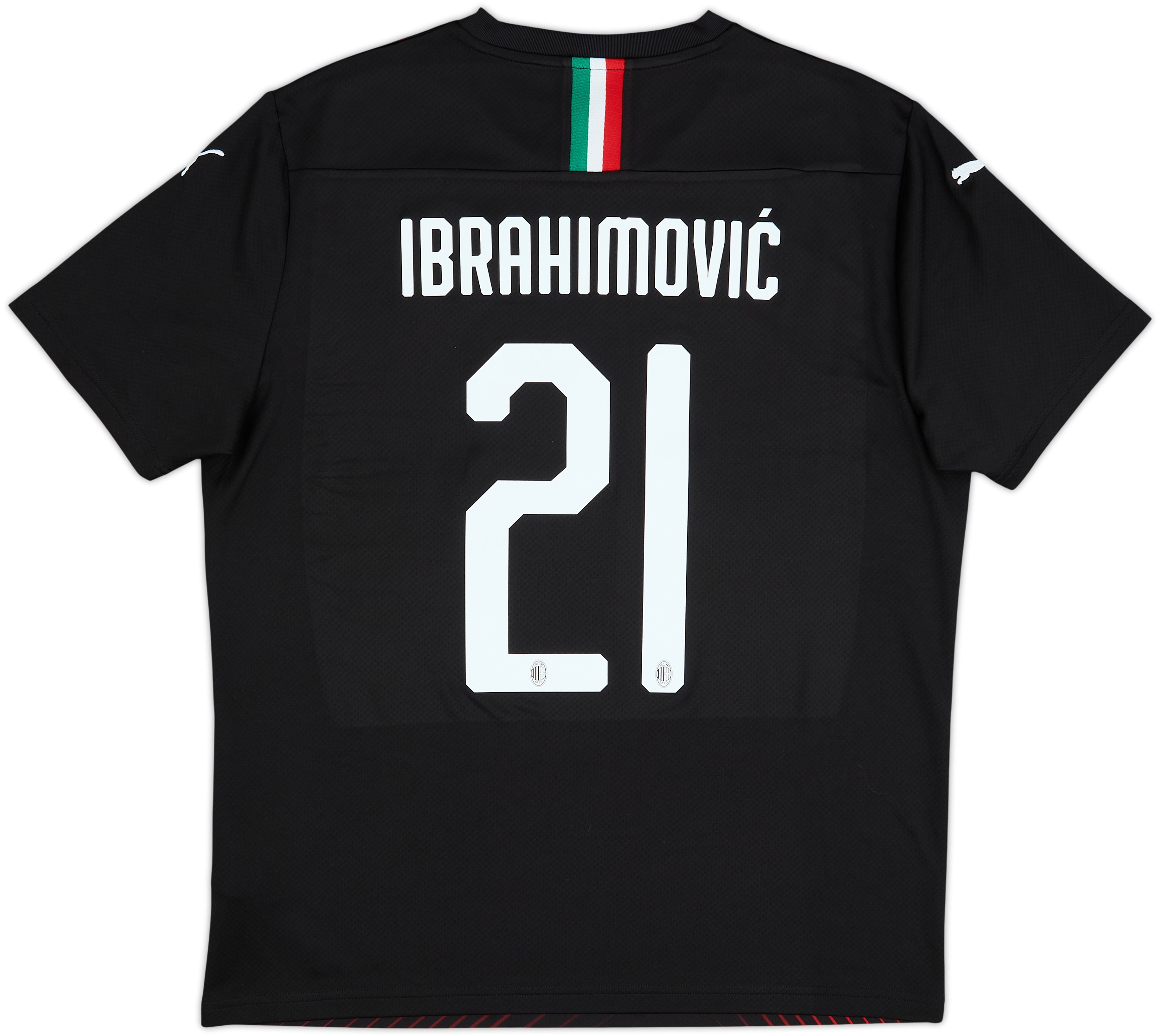 2019-20 AC Milan Third Shirt Ibrahimovic #21 - 7/10 - (L)