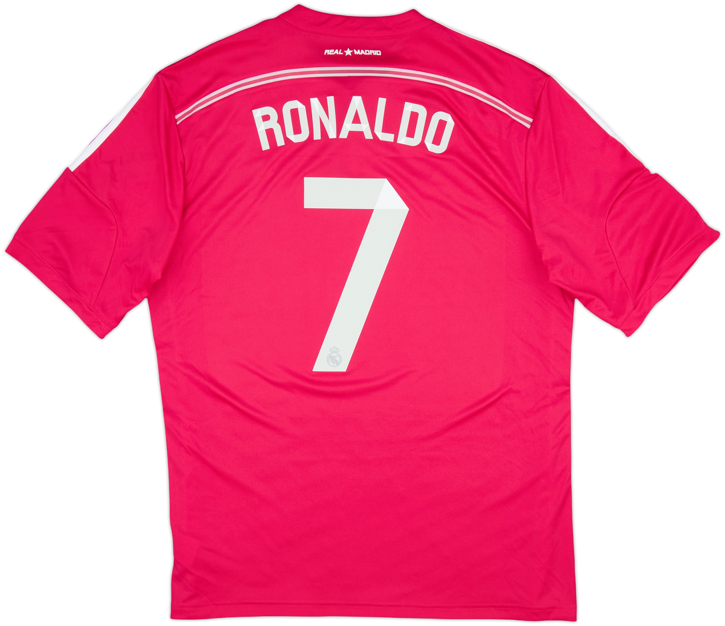 2014-15 Real Madrid Away Shirt Ronaldo #7 - 9/10 - (XL)
