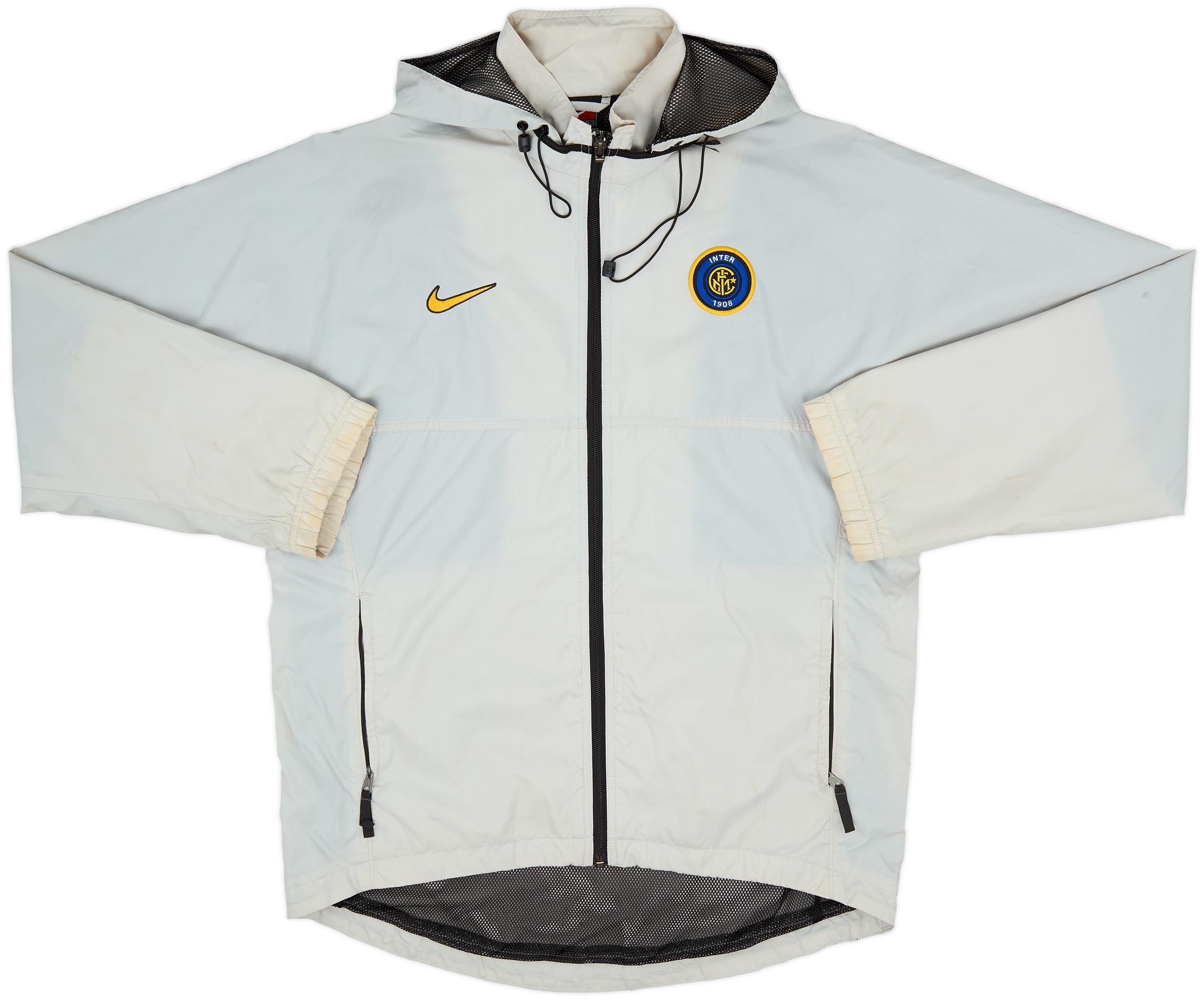1999-00 Inter Milan Nike Hooded Rain Jacket - 5/10 - (S)
