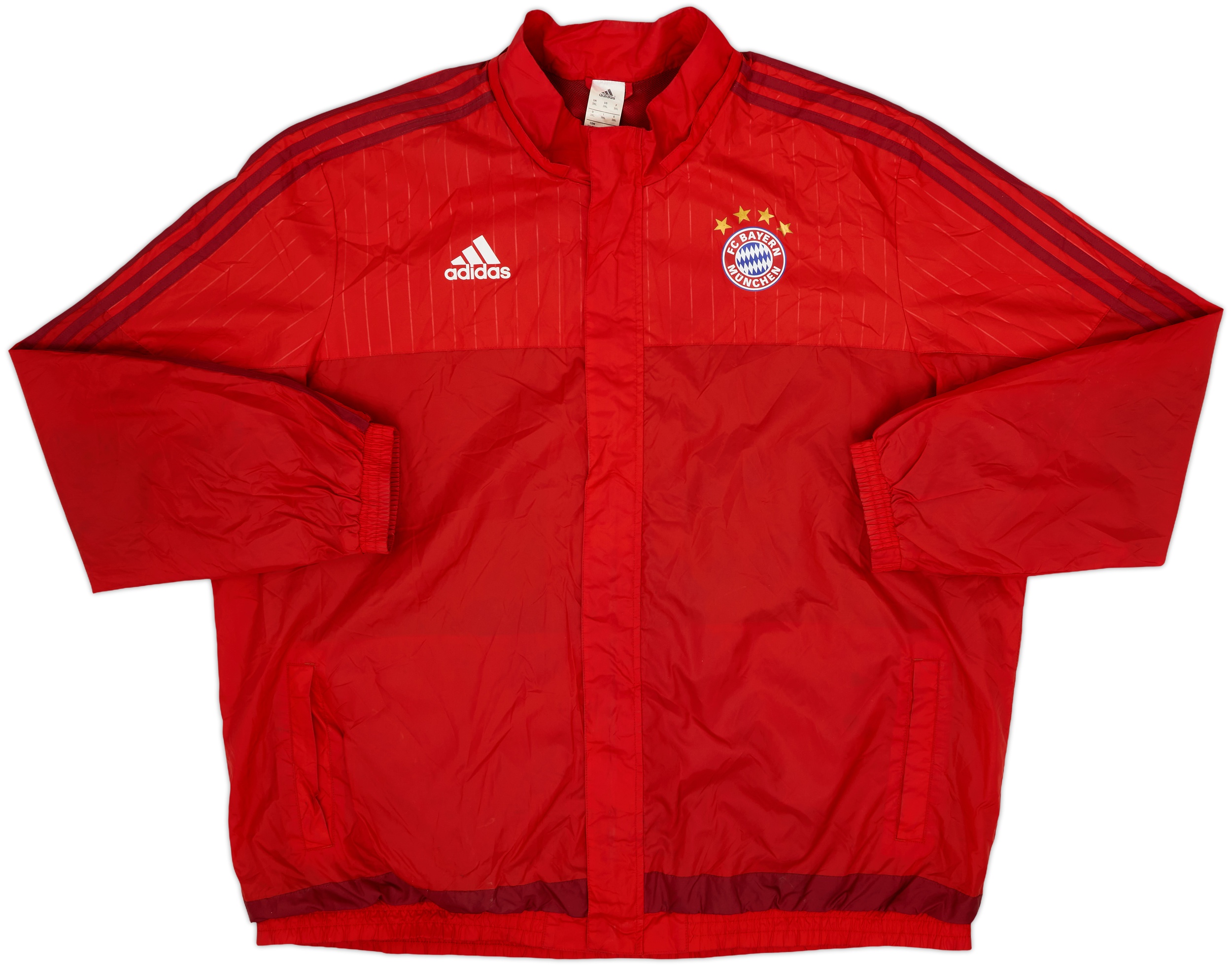 2015-16 Bayern Munich adidas Hooded Rain Jacket - 6/10 - (3XL)