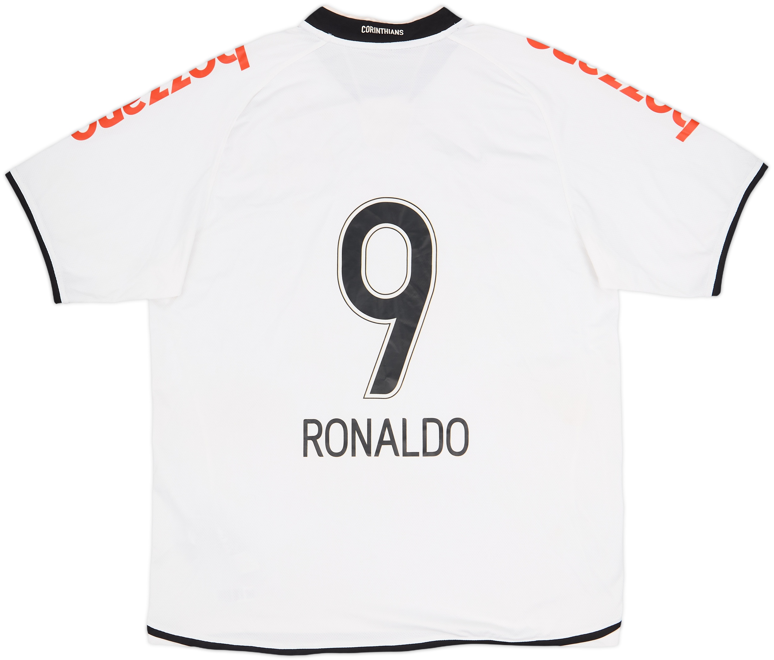 2009 Corinthians Home Shirt Ronaldo #9 - 9/10 - (XL)