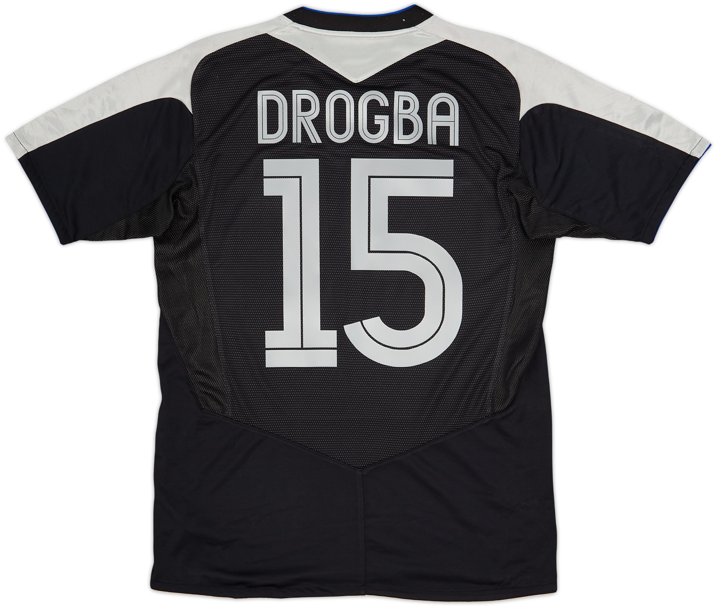 2004-05 Chelsea Away Shirt Drogba #15 - 6/10 - (S)