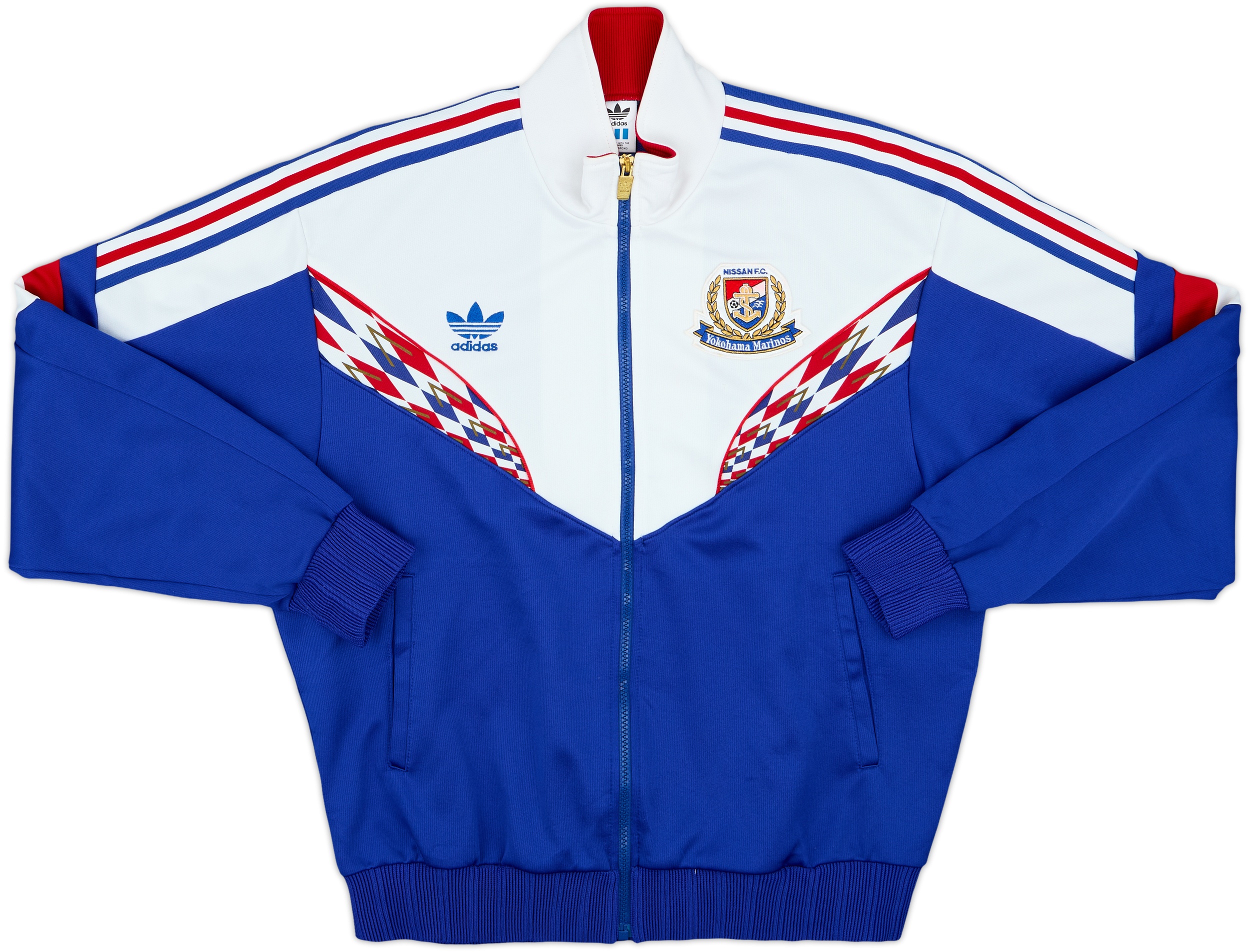 ウェア Adidas NISSAN 1992 Yokohama Marinos 1992 Yokohama Marinos adidas Track Jacket - 8/10 - (L)