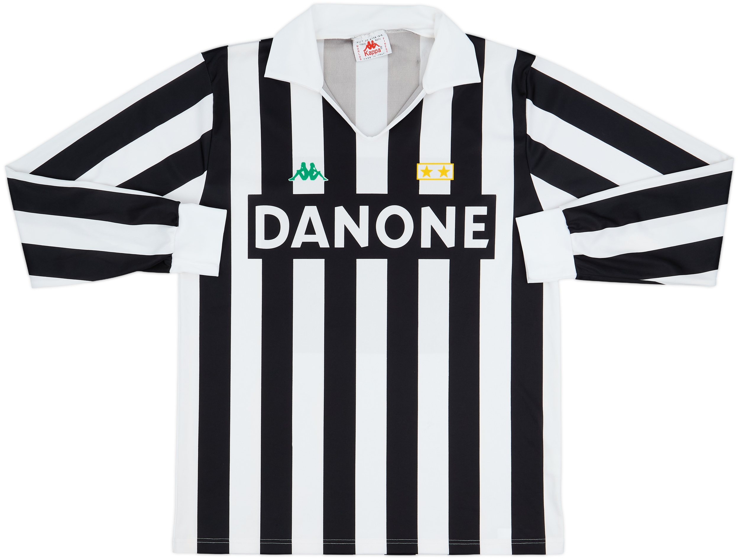1992-94 Juventus Basic Home L/S Shirt - 9/10 - (L)