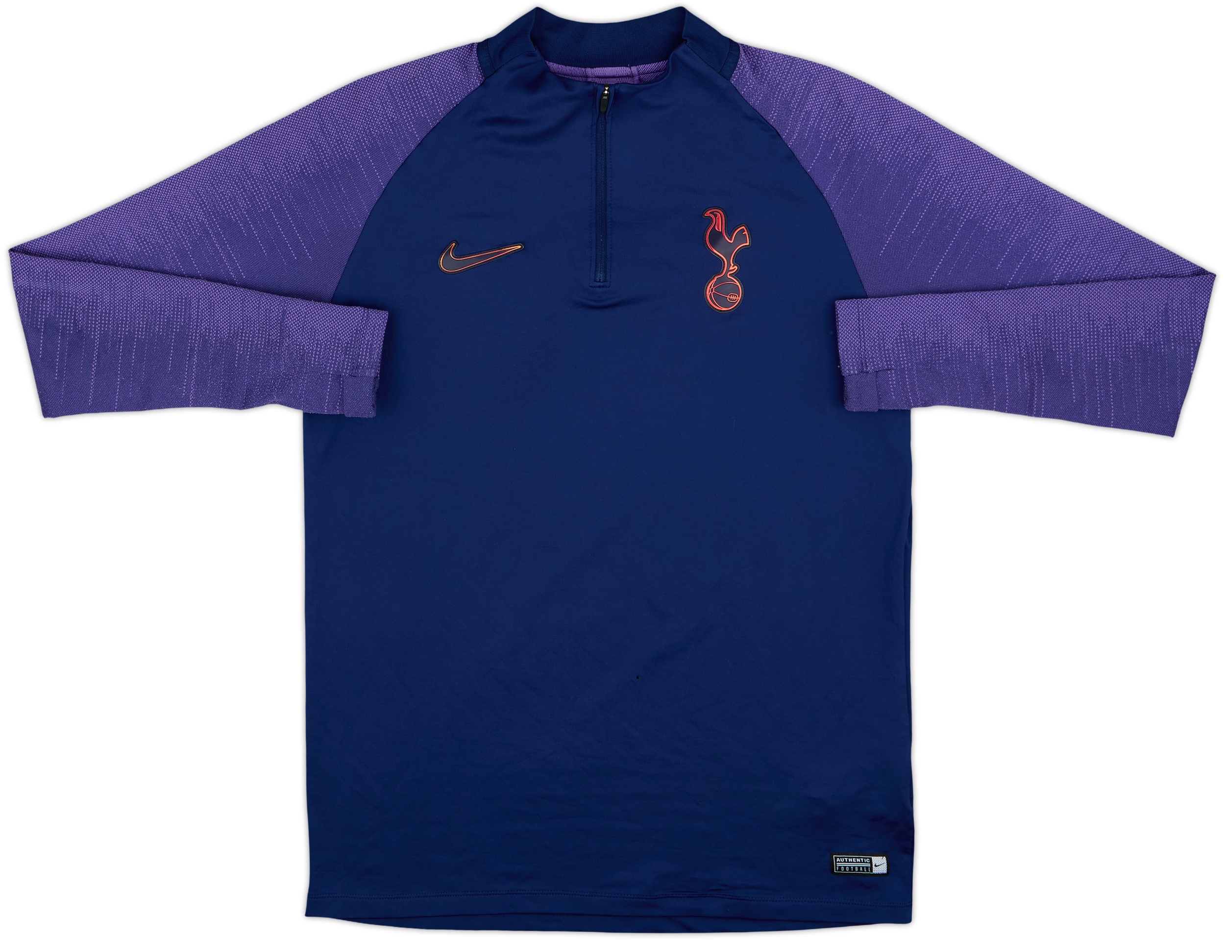 2019-20 Tottenham Nike 1/4 Zip Training Top - 7/10 - (M)