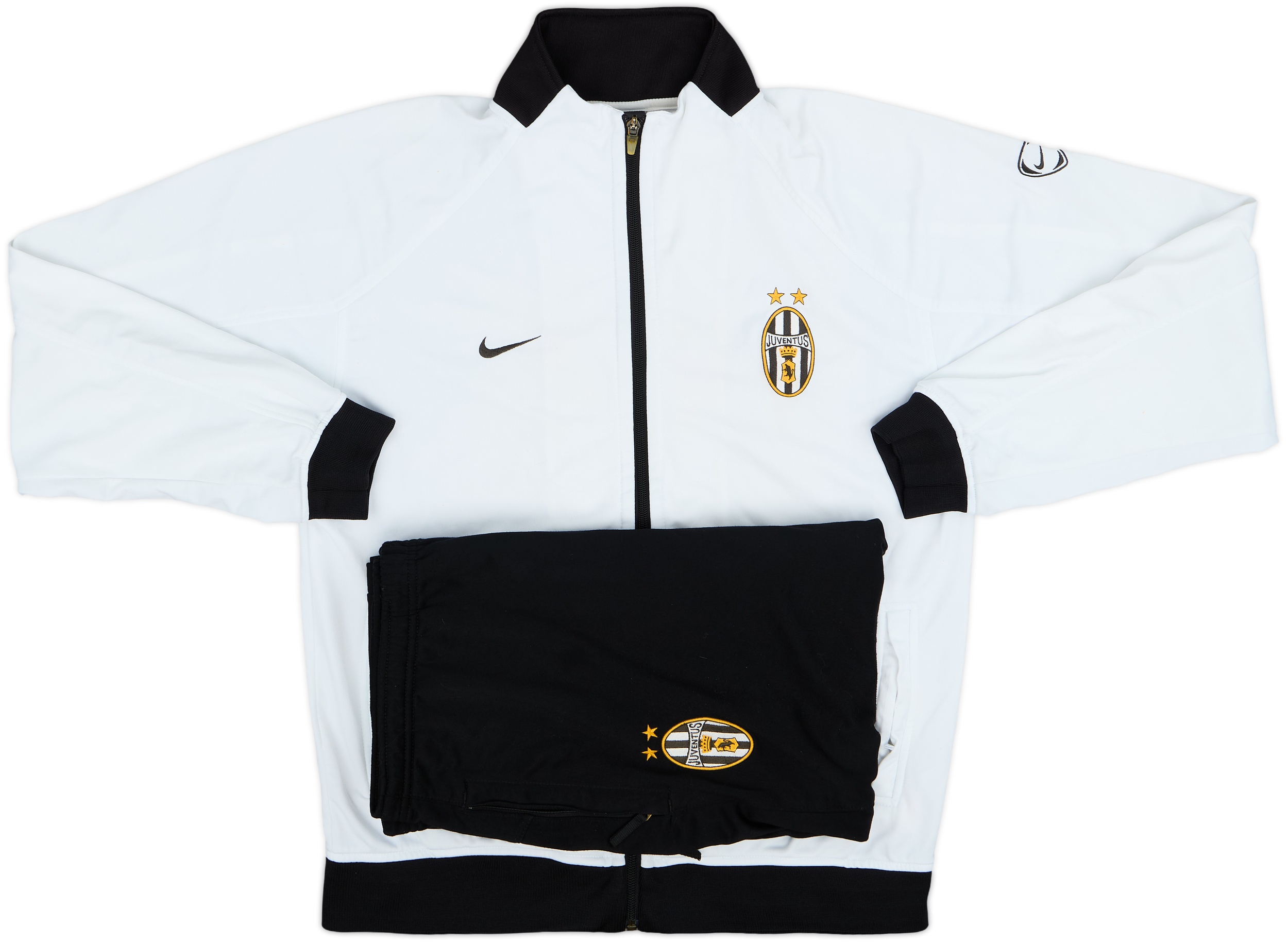 2003-04 Juventus Nike Full Tracksuit - 7/10 - (M)