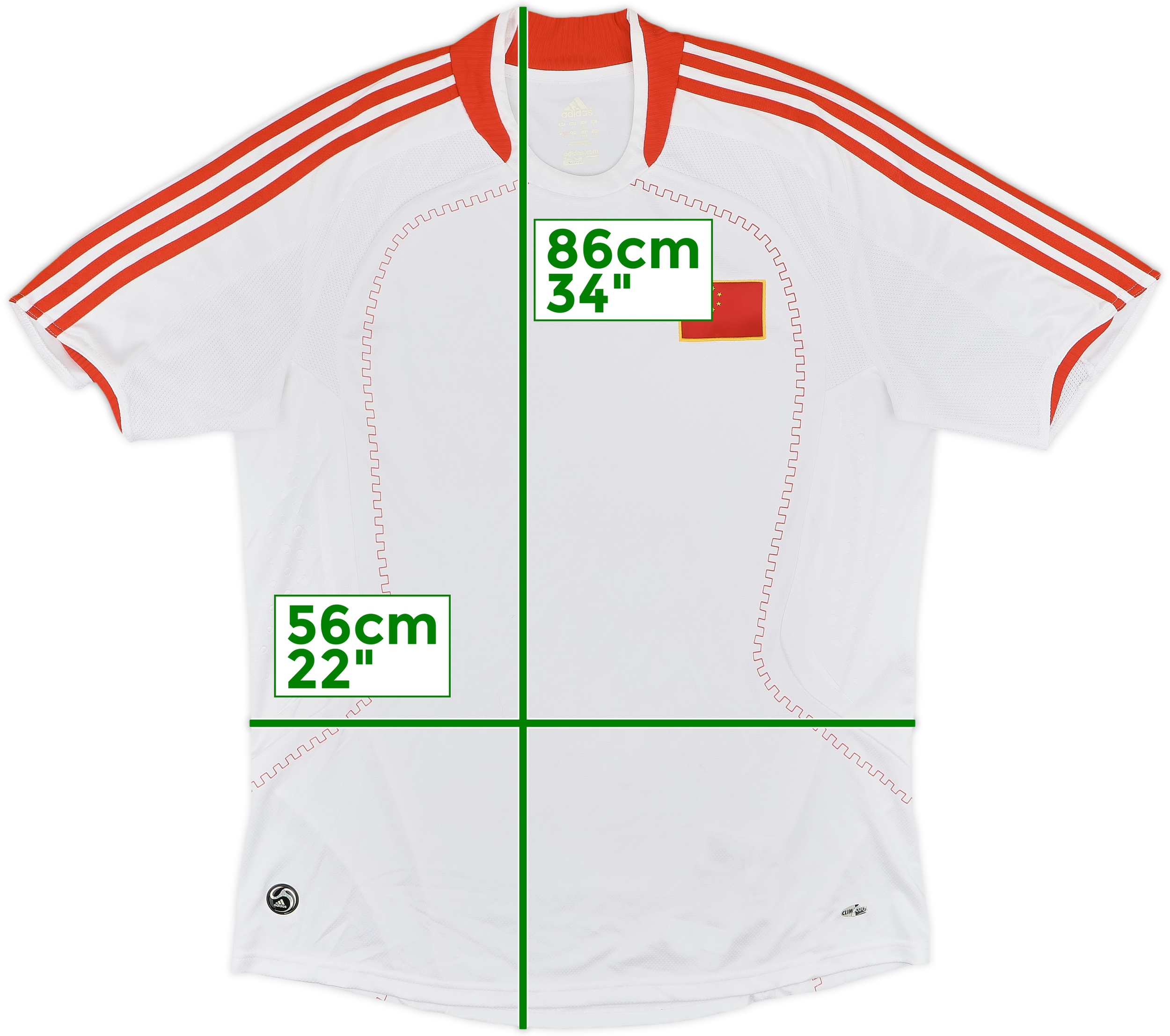 2008-10 China Away Shirt - 8/10 - (L)