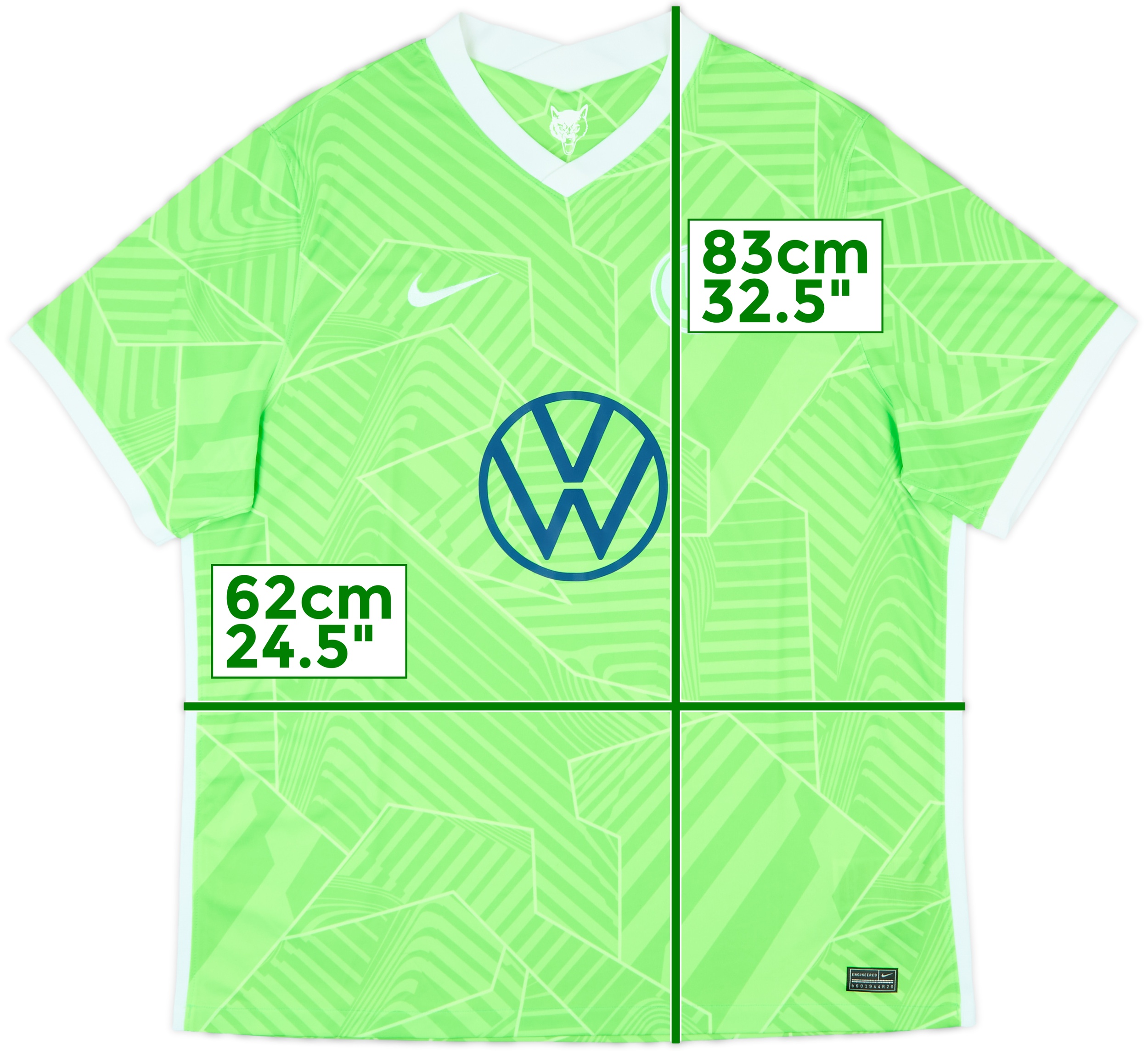 ウェア \"VFL WOLFSBURG\" kappa home jersey 10/11 VfL Wolfsburg Kappa Football long sleeve jerseyJacket Size