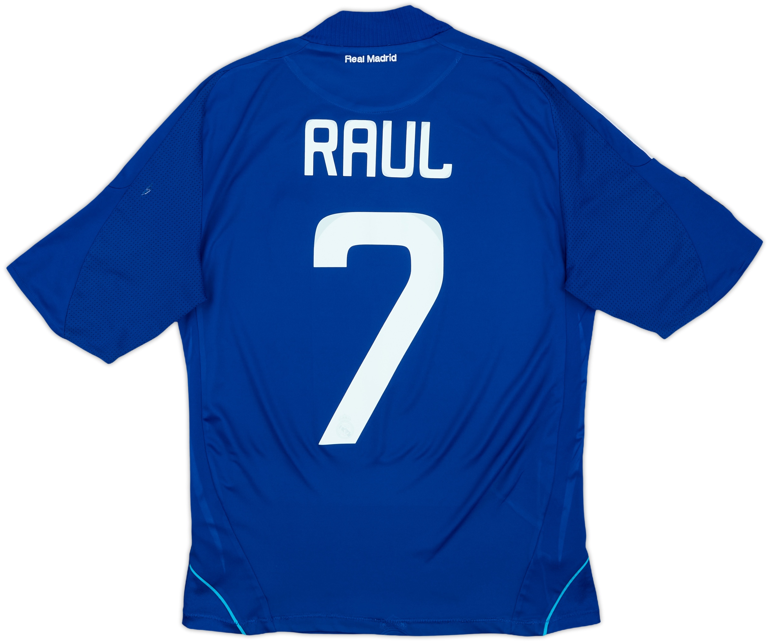 Maillot Real Madrid Extérieur 2007/08 - Taille M - Flocage Raul + 1 Maillot Mystère Offert