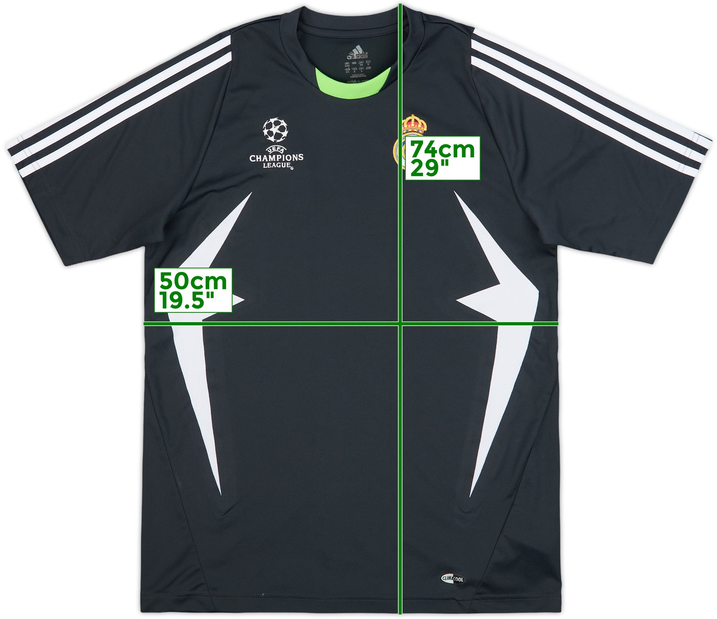 REAL MADRID 2007 2008 AWAY FOOTBALL SHIRT SOCCER JERSEY