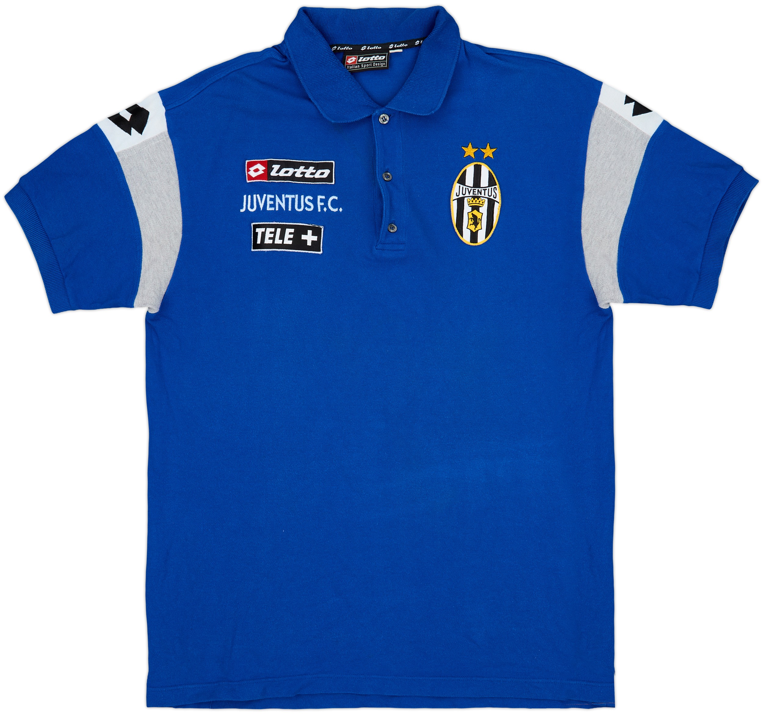 2001-02 Juventus Lotto Polo Shirt - 8/10 - (XL)