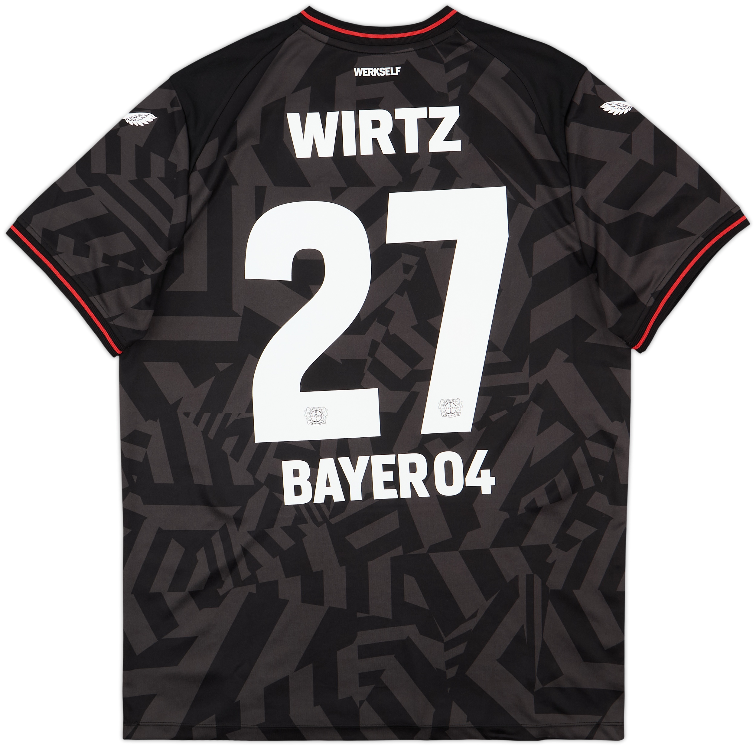 Bayer 04 Leverkusen Wirtz 27 ユニフォーム 2022-23 Bayer Leverkusen Away Shirt Wirtz #27 - 9/10 - (L)