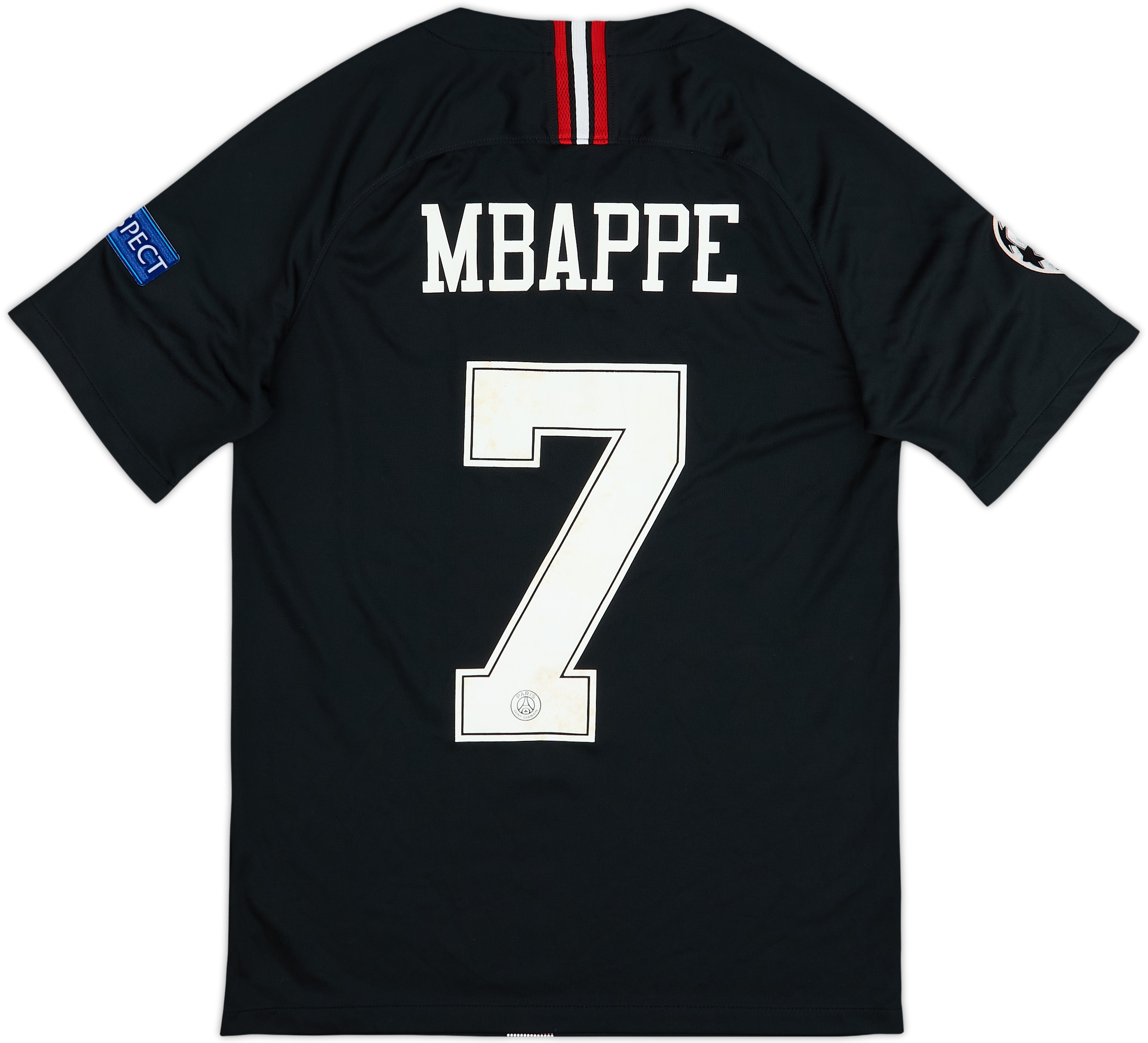 2018-19 Paris Saint-Germain Third/Home Shirt Mbappe #7 - 7/10 - (S)
