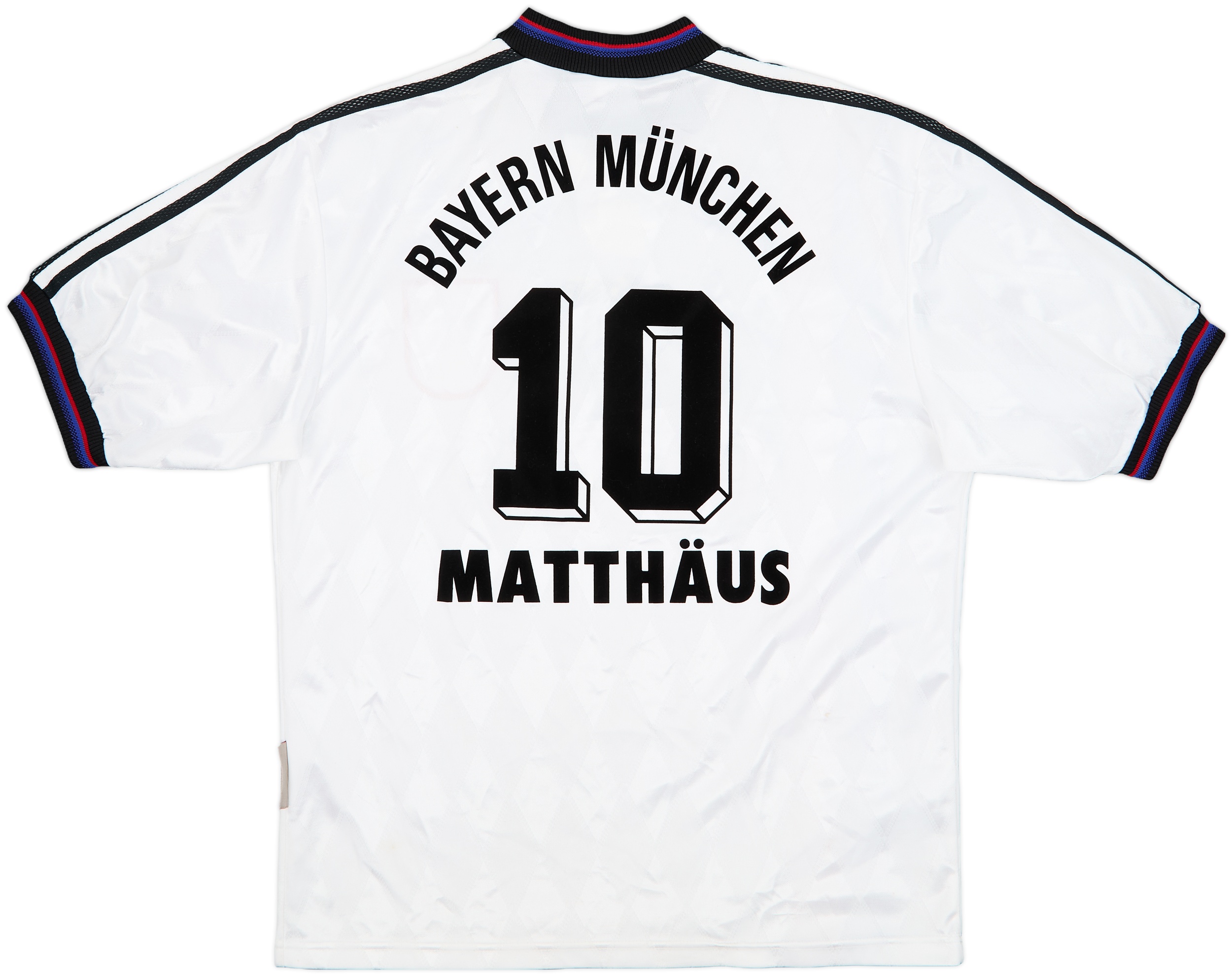 FC Bayern München   98-00 AWAY Matthäus Bayern Munich 1998-00 Away Shirt (Excellent) (Matthaus 10