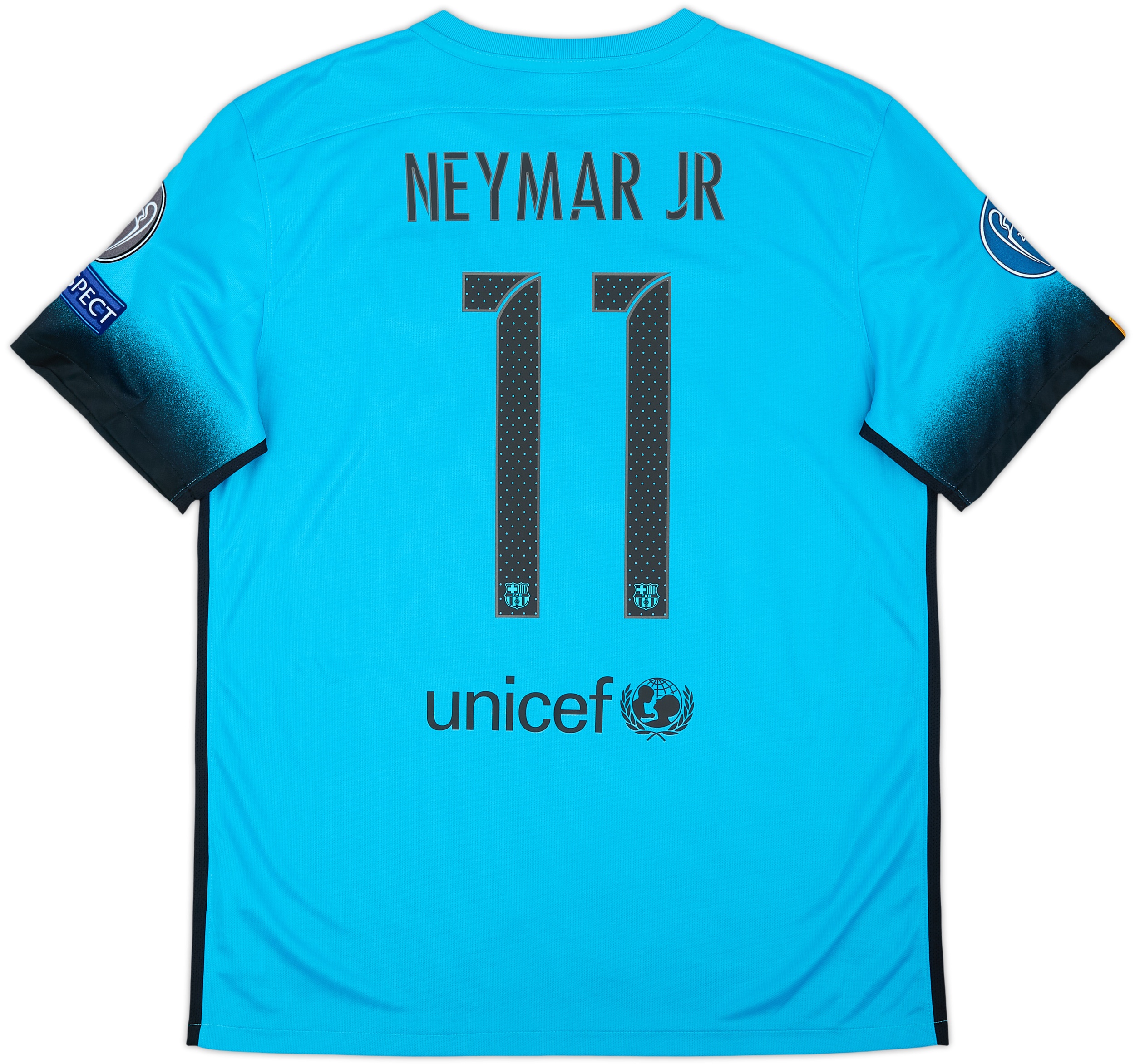 2015-16 Barcelona Third Shirt Neymar Jr #11 (L)