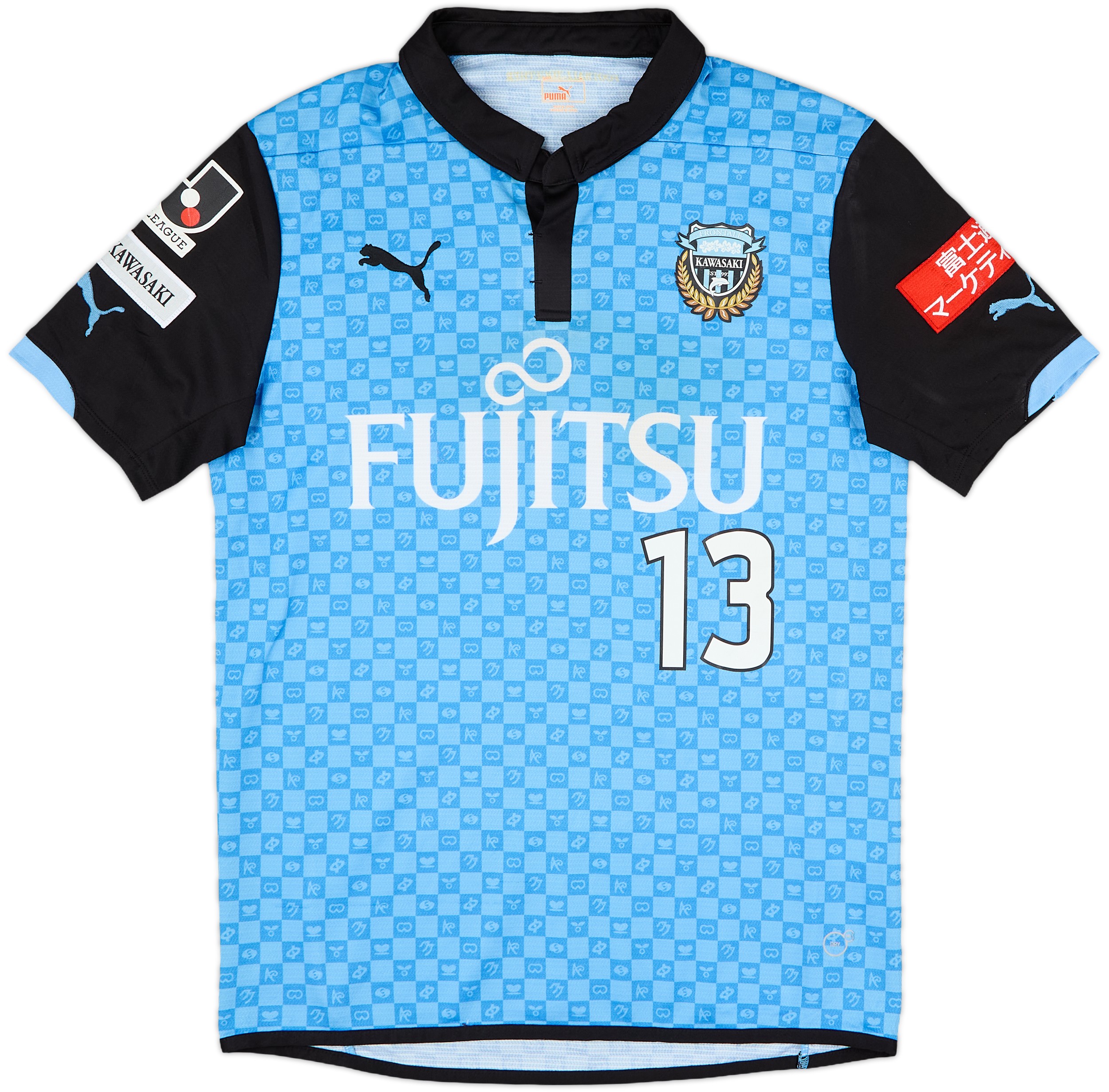 KAWASAKI FRONTALE BADHOP シャツ 2XL KAWASAKI FRONTALE BADHOP シャツ 2XL