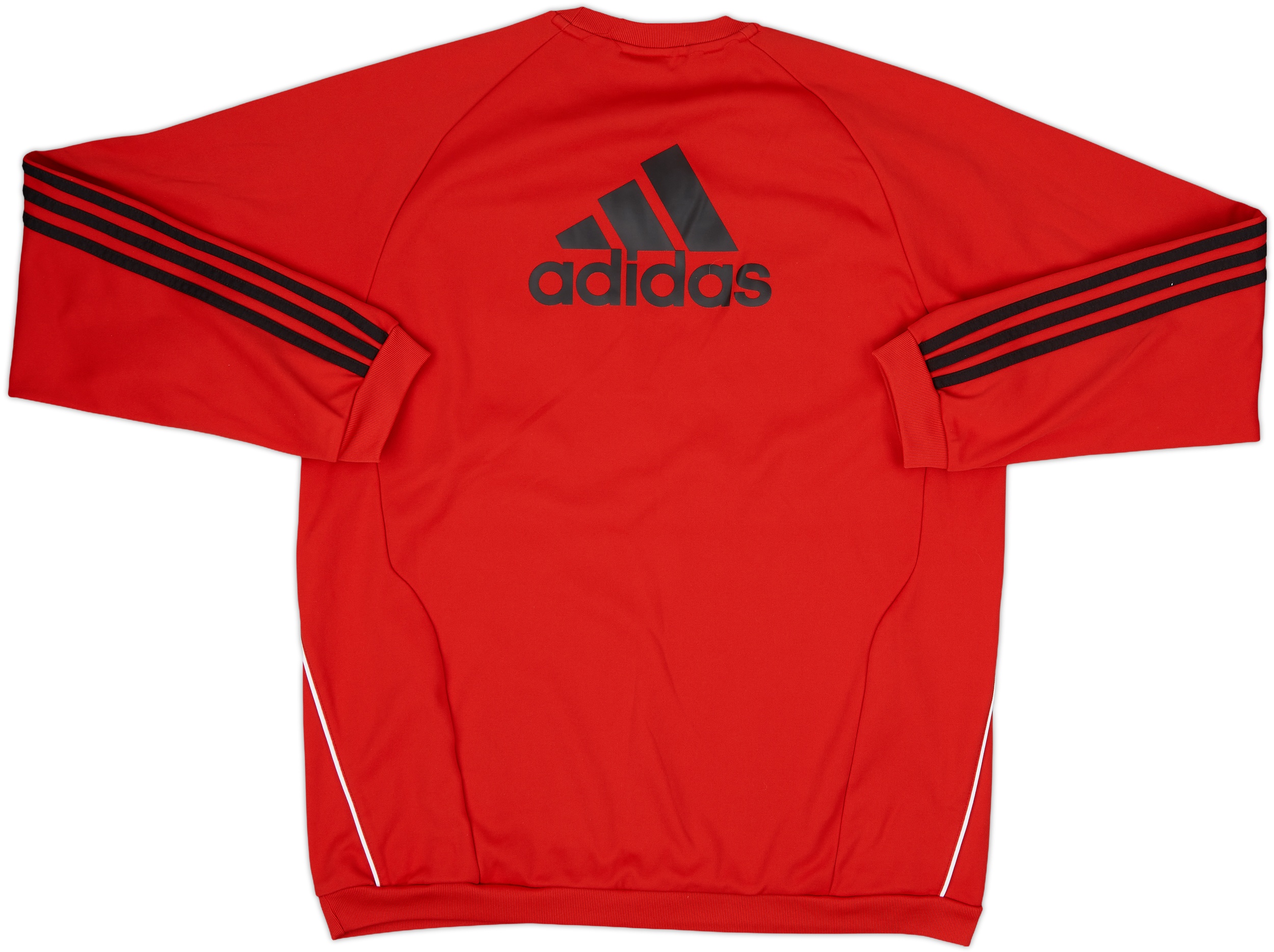 2010-11 Liverpool adidas Player Issue Sweat Top #36 - 8/10 - (L)