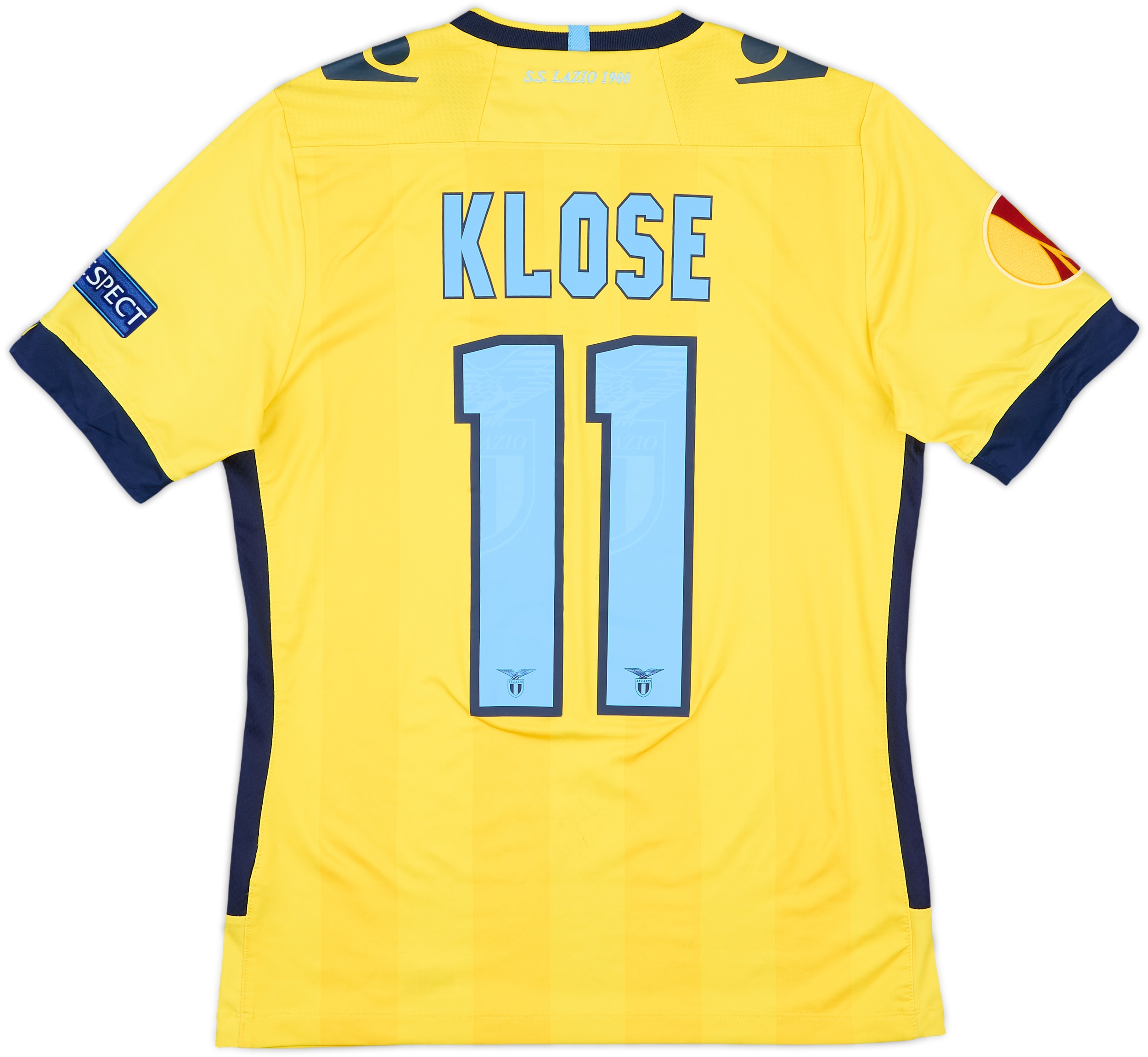 Lazio KLOSE 11番 シャツ macron製 Lazio Jersey Match worn 11# klose Macron Italy Supercup | eBay