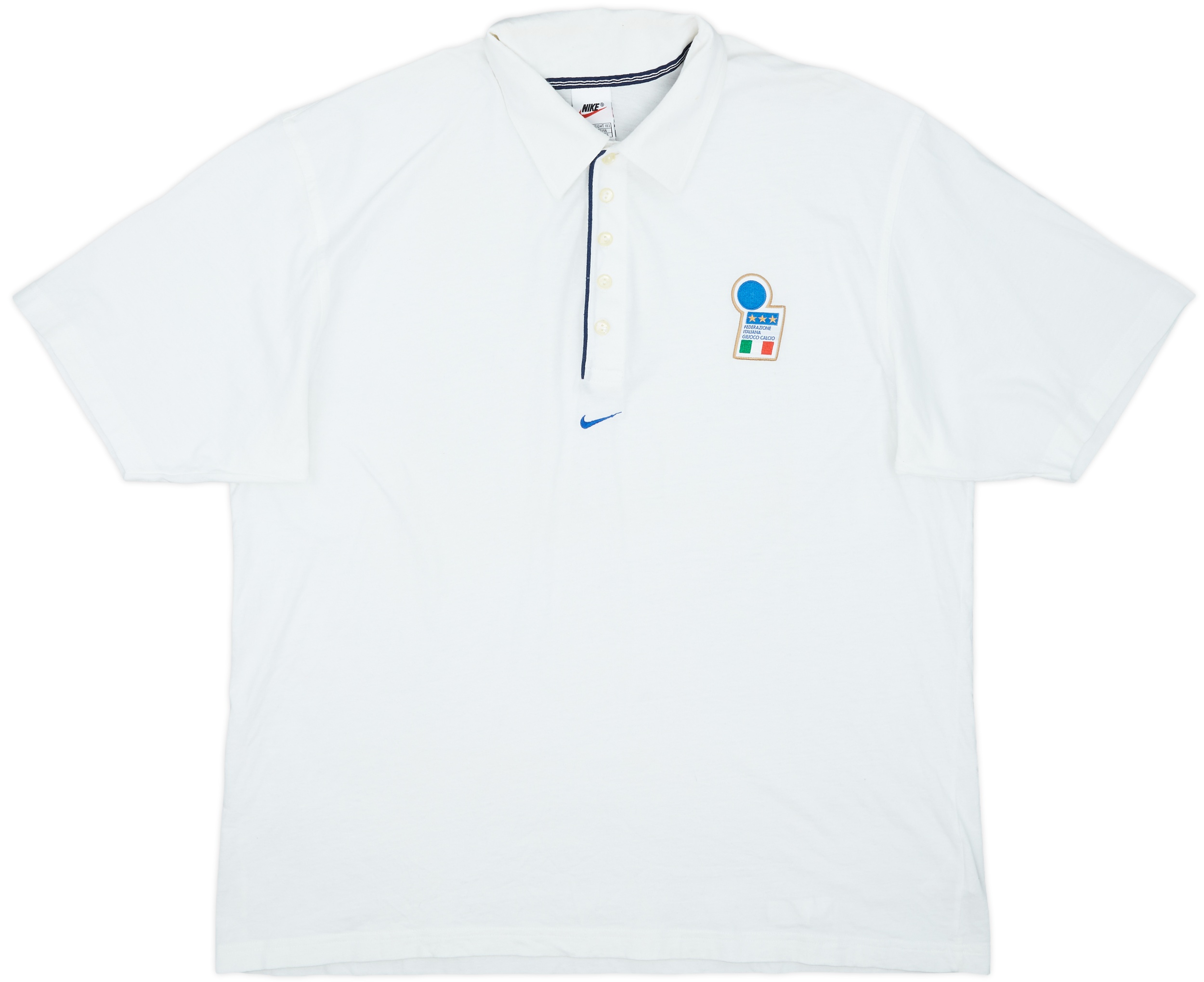 1997-98 Italy Nike Polo Shirt - 7/10 - (L)