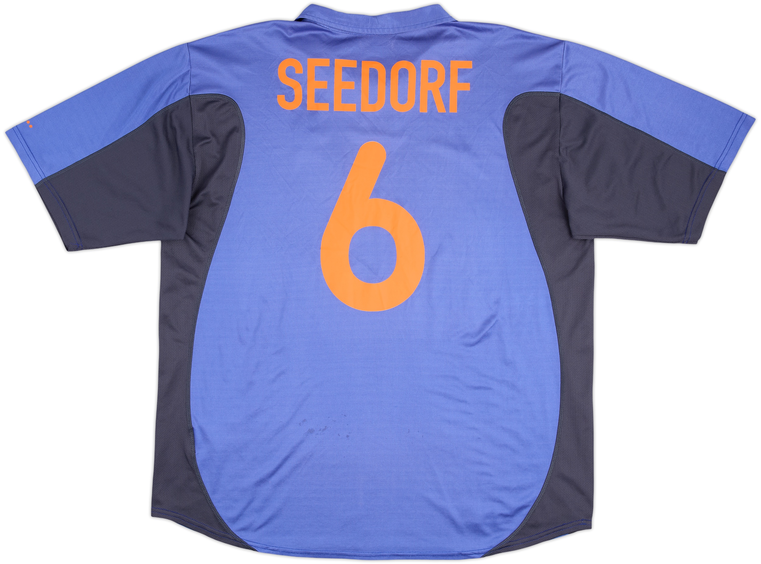 2000-02 Netherlands Away Shirt Seedorf #6 - 6/10 - (XXL)