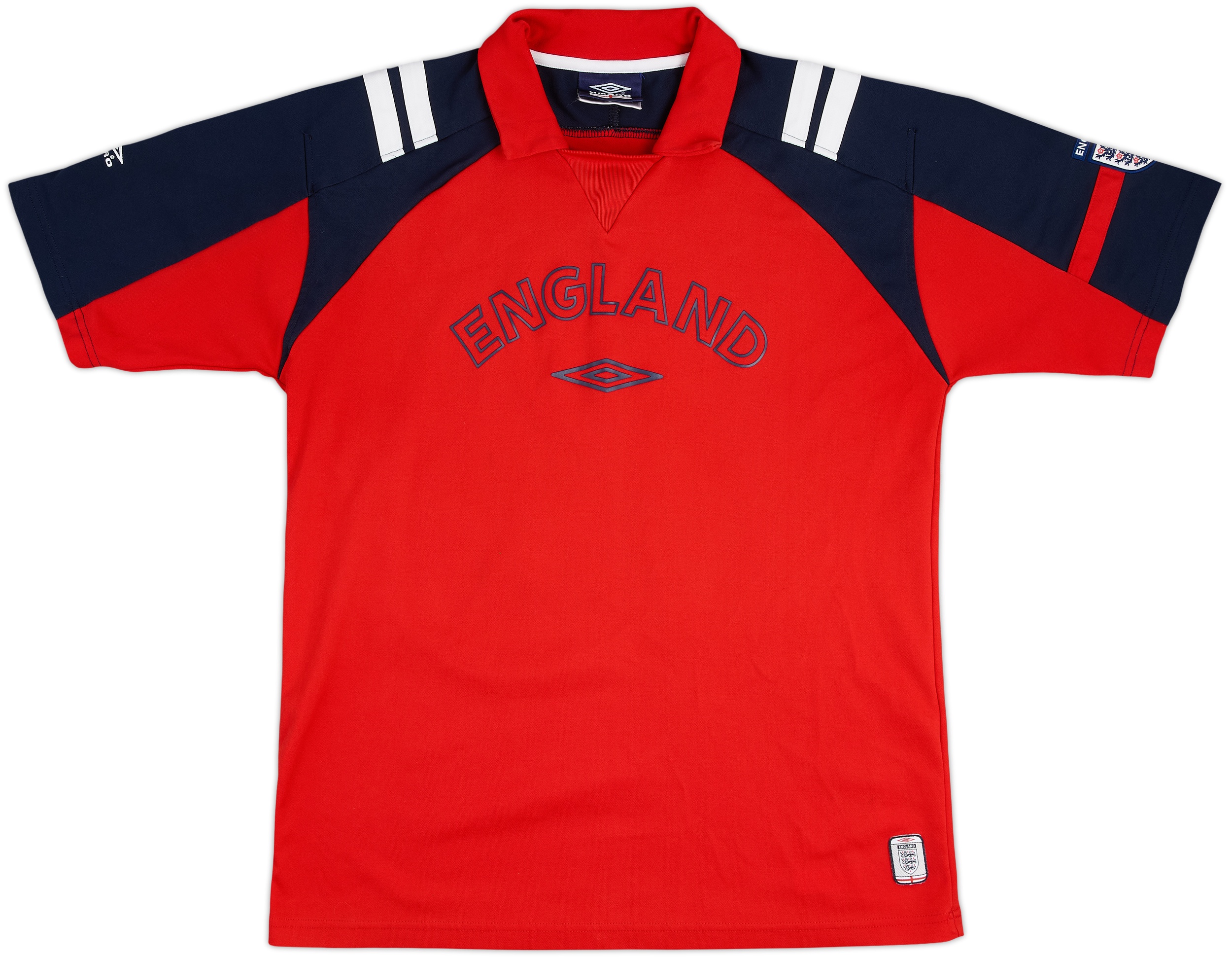 2002-04 England Umbro Training Shirt - 9/10 - (XL)