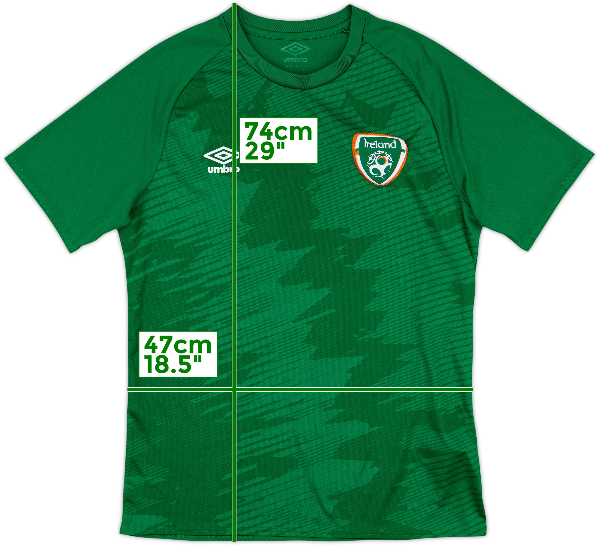 2022-23 Ireland Umbro Training Shirt - 9/10 - (M)