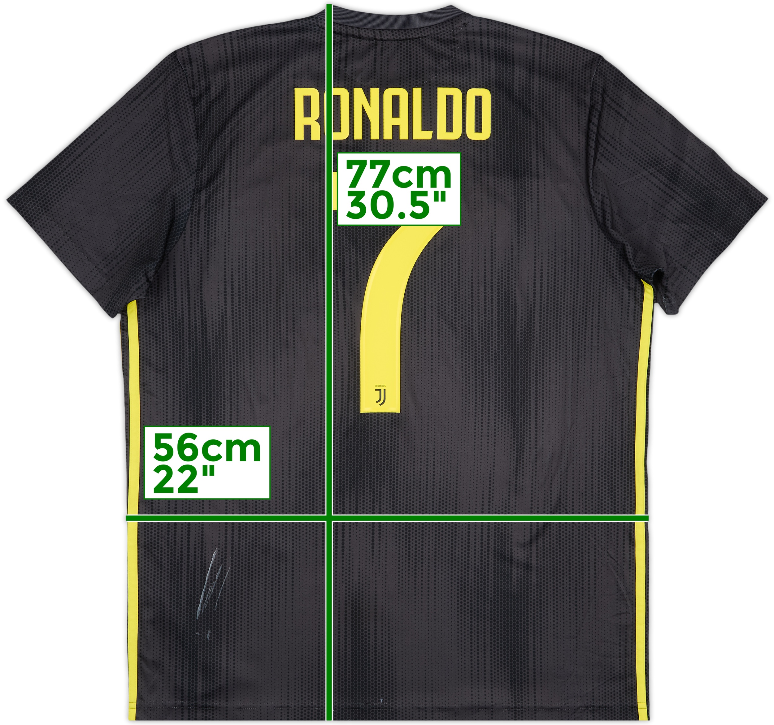 2018-19 Juventus Third Shirt Ronaldo #7 5/10 (L)