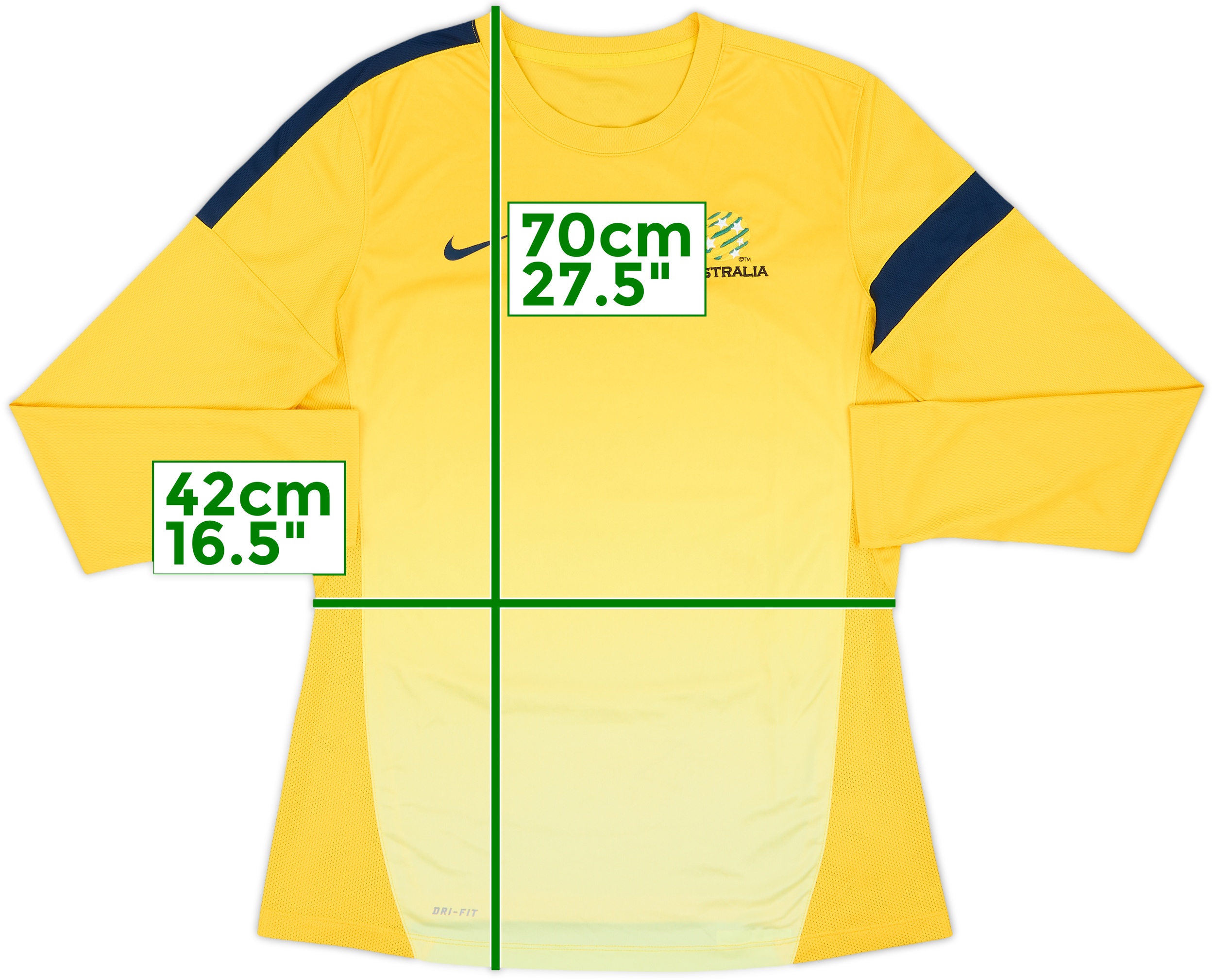 アーセナル Nike 10-11イエローストライプシャツ アーセナル Nike 10-11イエローストライプシャツ