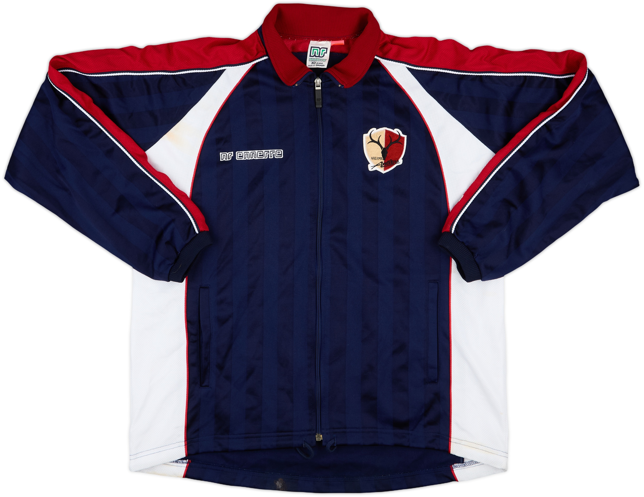 2000-01 Kashima Antlers Ennerre Track Jacket - 6/10 - (XL)