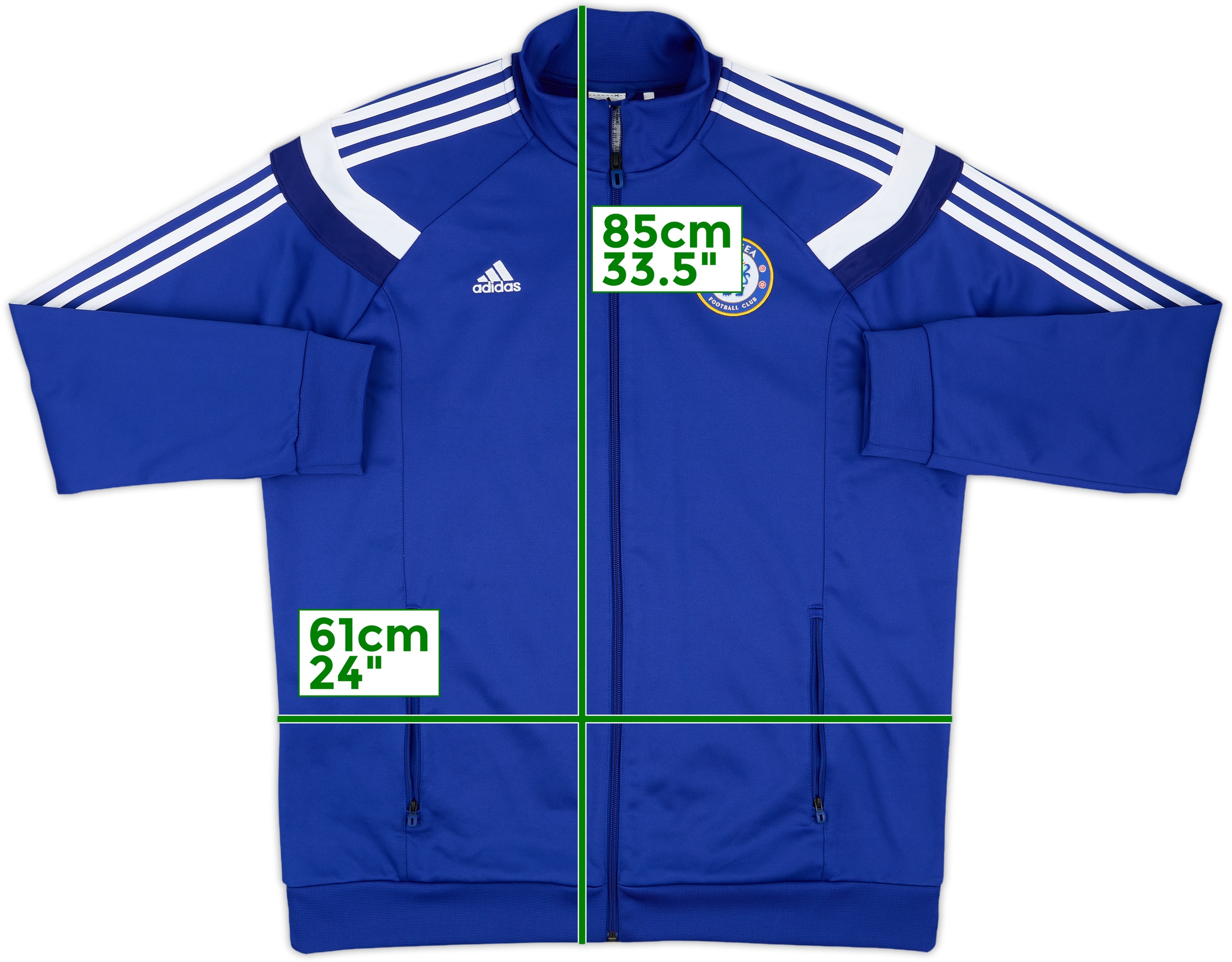 adidas Chelsea Football Club ジャケット xs Vintage Adidas Chelsea Football Jacket Soccer Blue Train