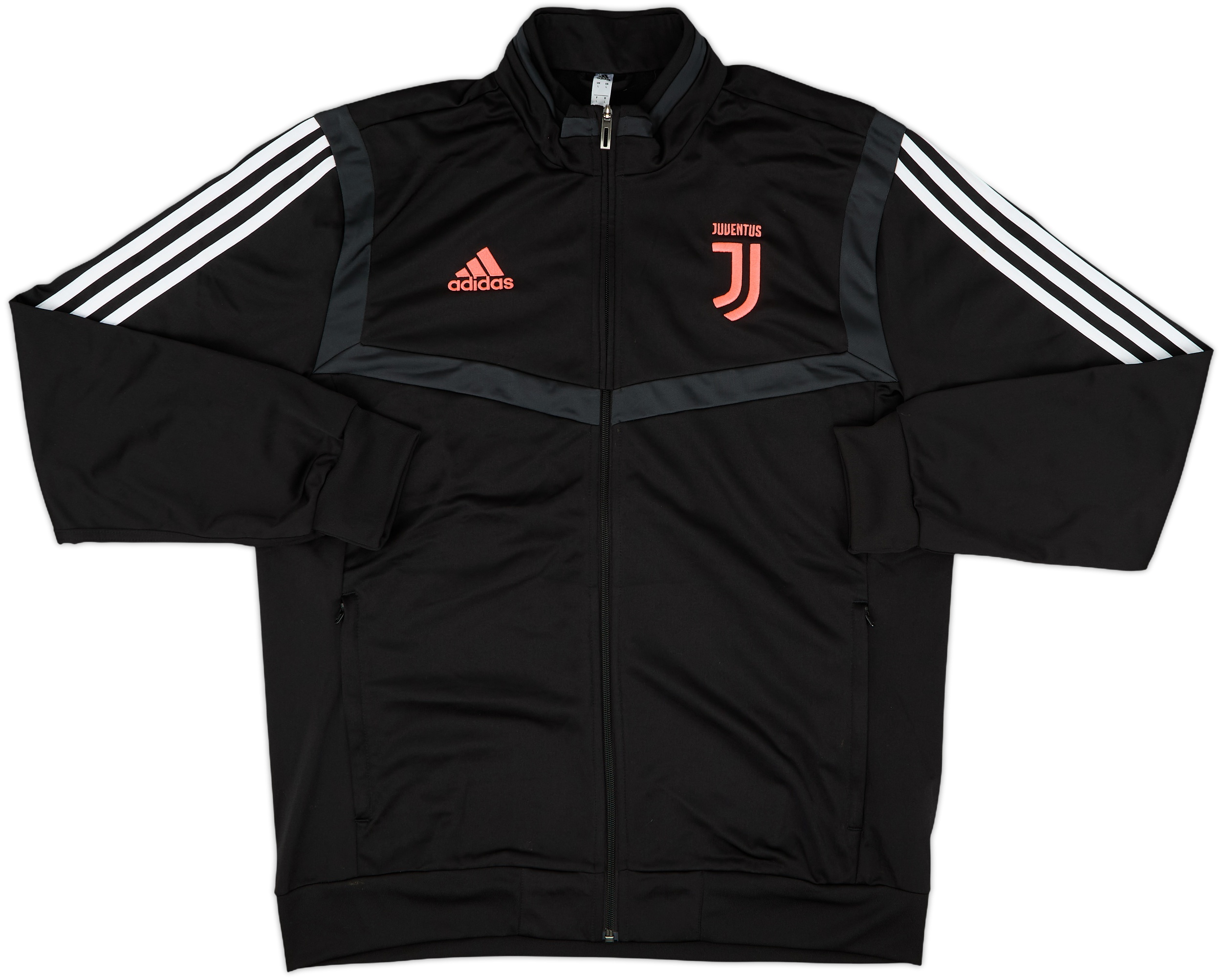 Juventus サッカージャージ 黒白ストライプ Juventus サッカージャージ 黒白ストライプ