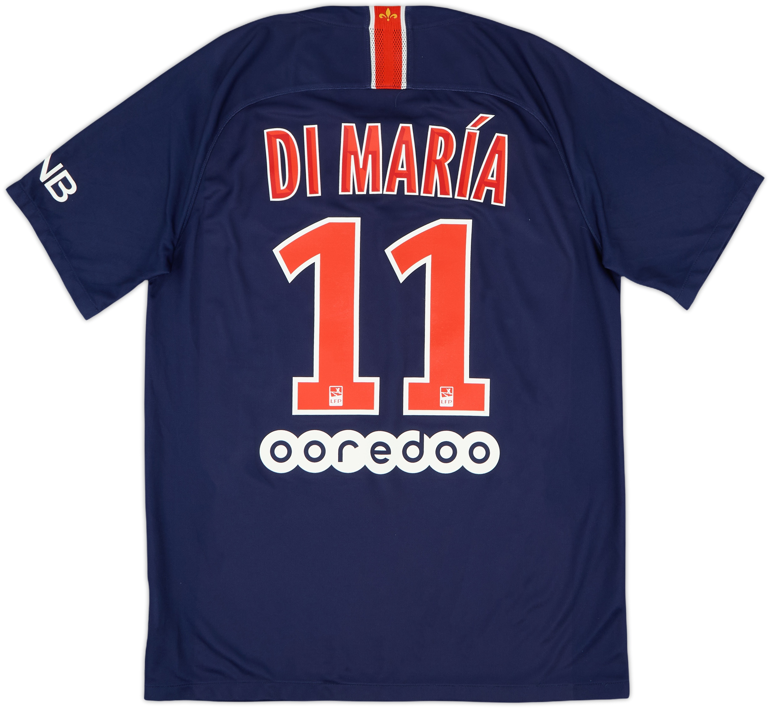 パリ・サンジェルマン DI MARÍA 11 Authentic Nike Paris PSG Football Shirt Number 11 Di Maria