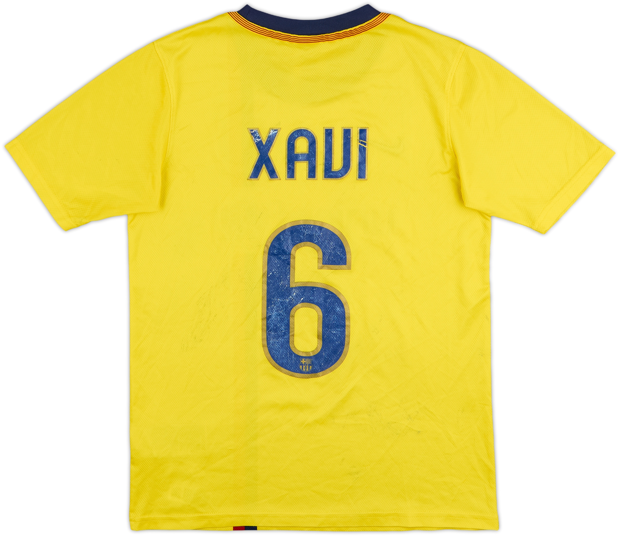 2008-10 Barcelona Away Shirt Xavi #6 - 5/10 - (L.Boys)