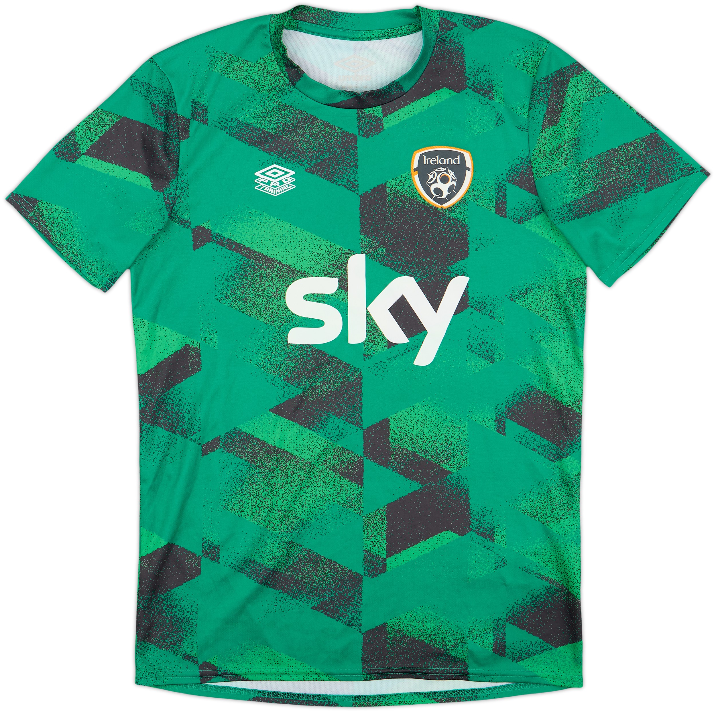Umbro Fá Ireland training top L ネイビー UMBRO Ireland Training Jersey 20 21 Blue Fai Ireland
