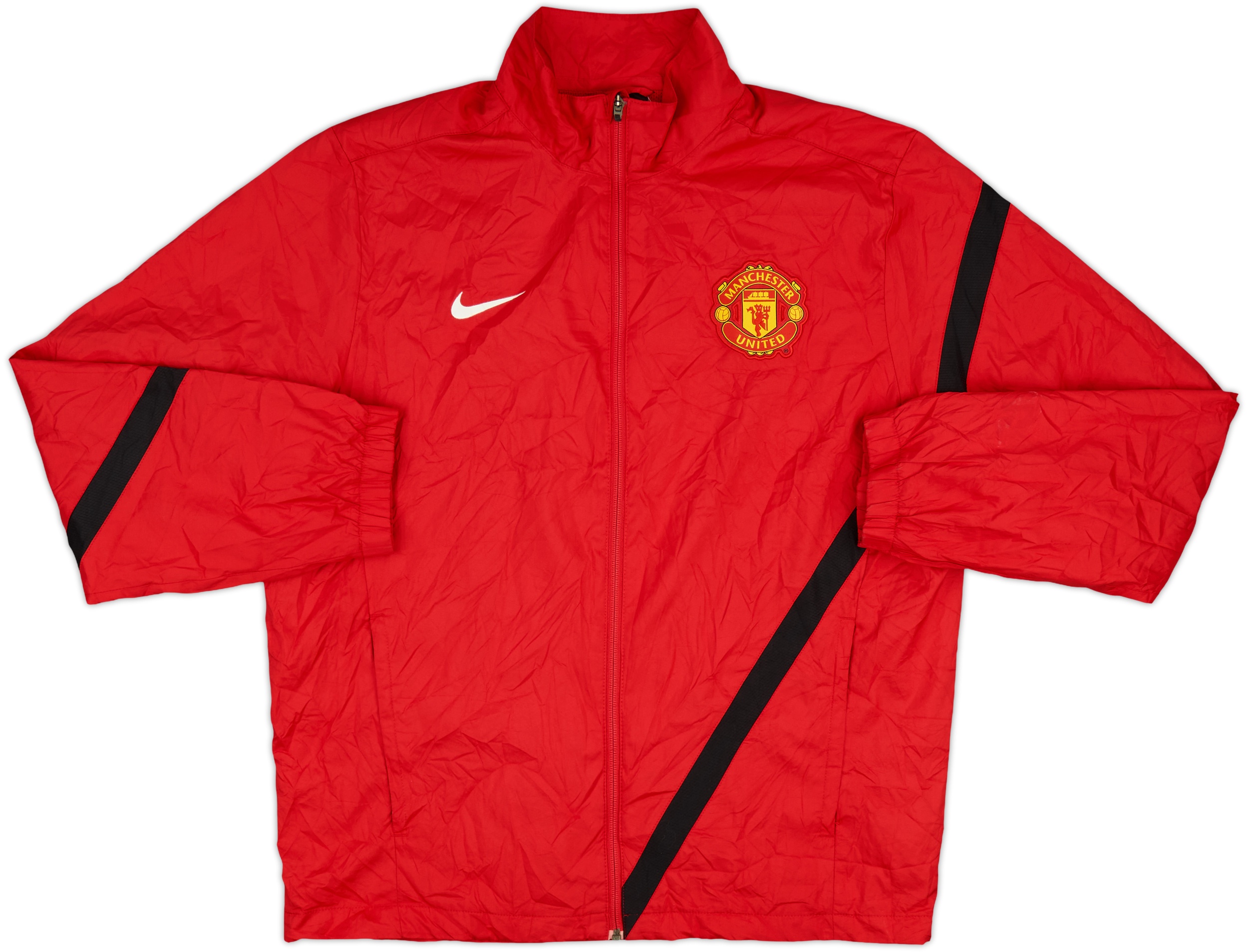ウェア Nike Manchester United Mistral 15 2012-13 Manchester United Nike Hooded Rain Jacket - 10/10 - (L)